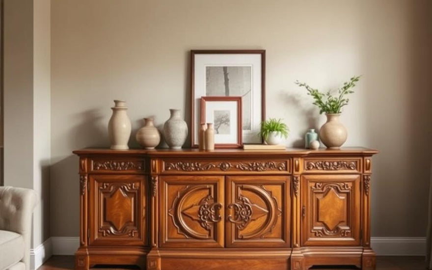 how to style a sideboard