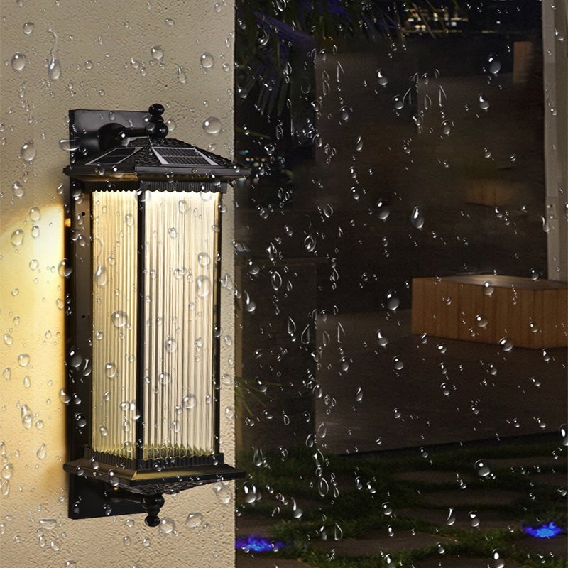 Prismyn IP65 Waterproof Solar Outdoor Wall Light