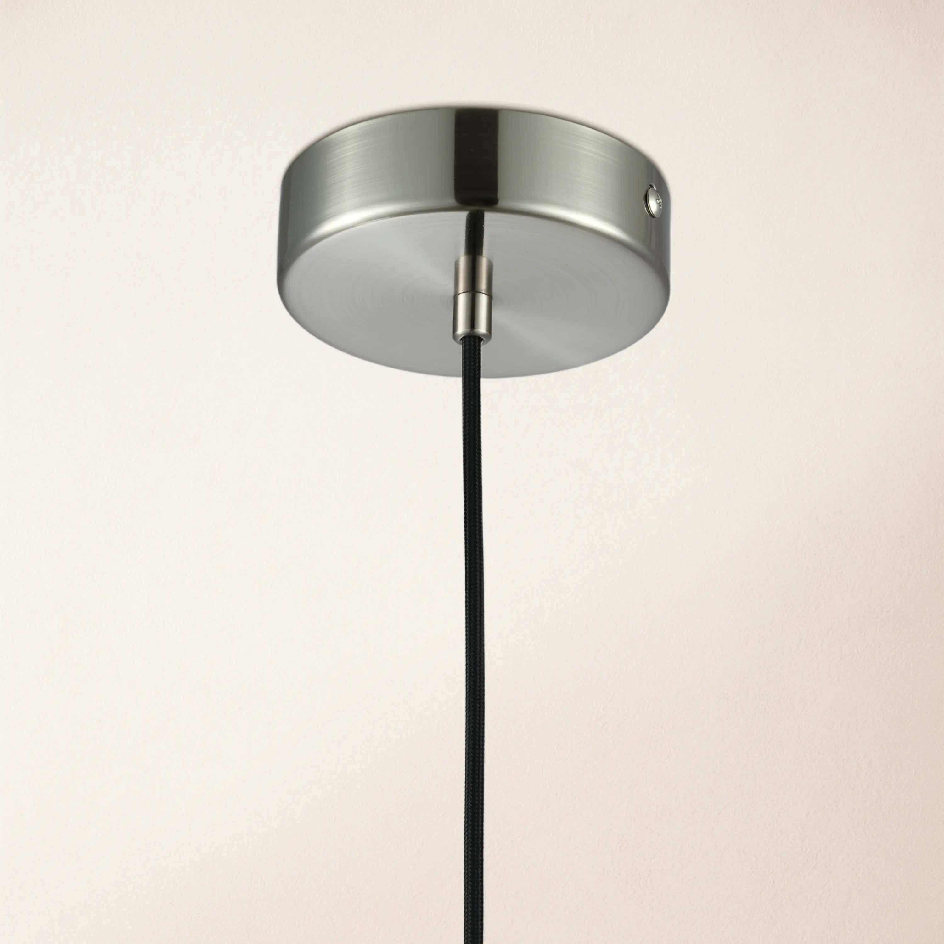 Capus Conical Alabaster Pendant 10''H