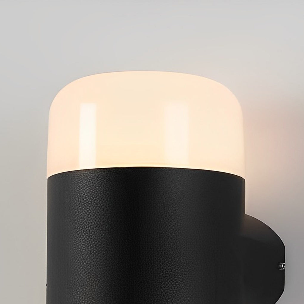 Vallumina Round Outdoor Up Down Wall Light