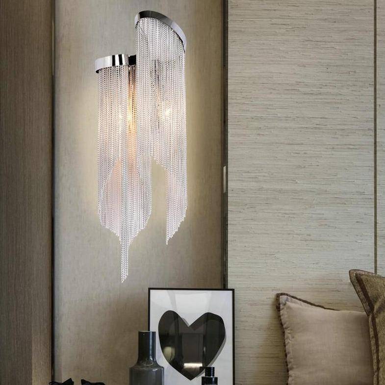 Teresa Cadena Chain Tassel Wall Sconce