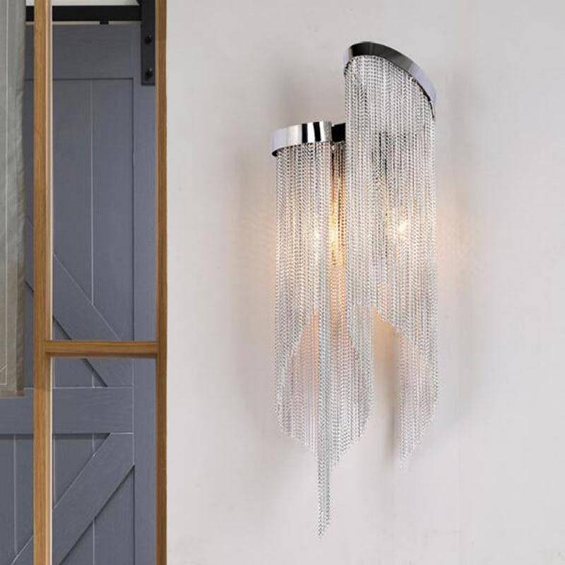 Teresa Cadena Chain Tassel Wall Sconce