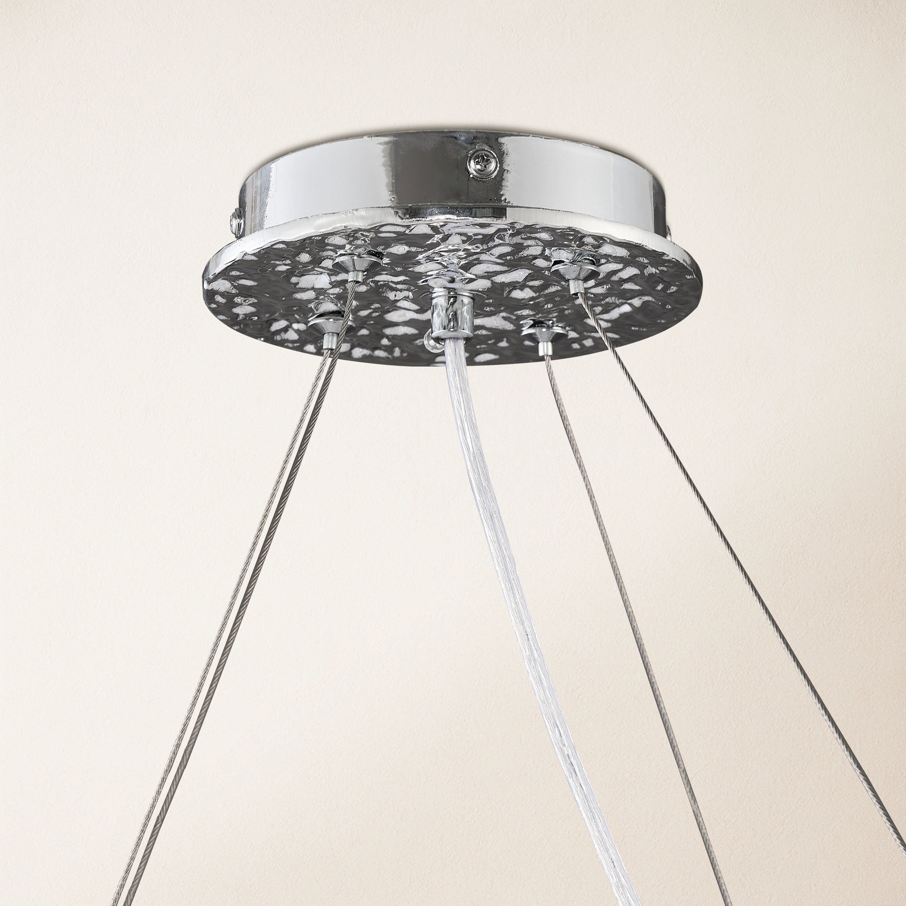 Snow Tree Branch Crystal Chandelier 40"D