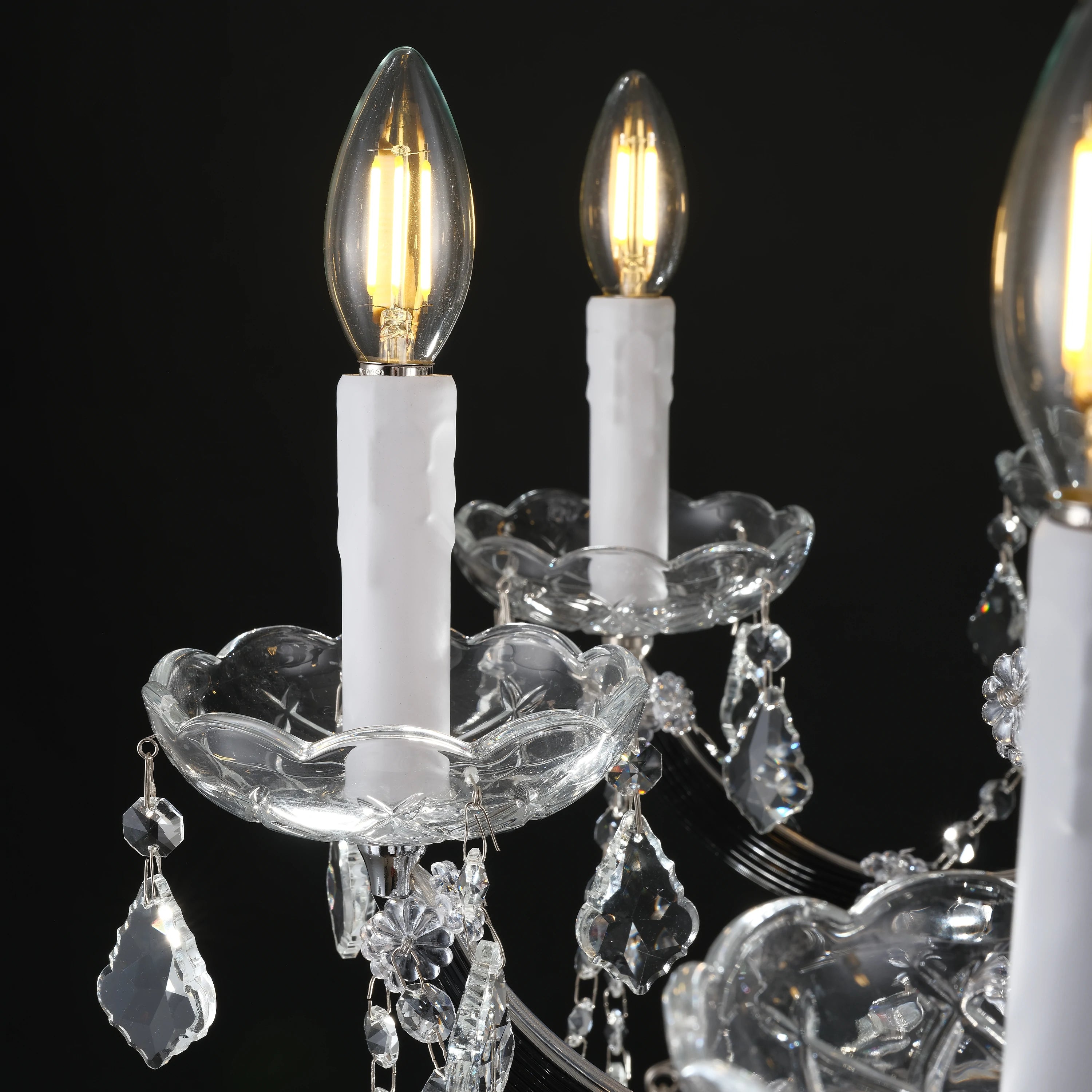 Roco Crystal Classical Round Chandelier 18"D