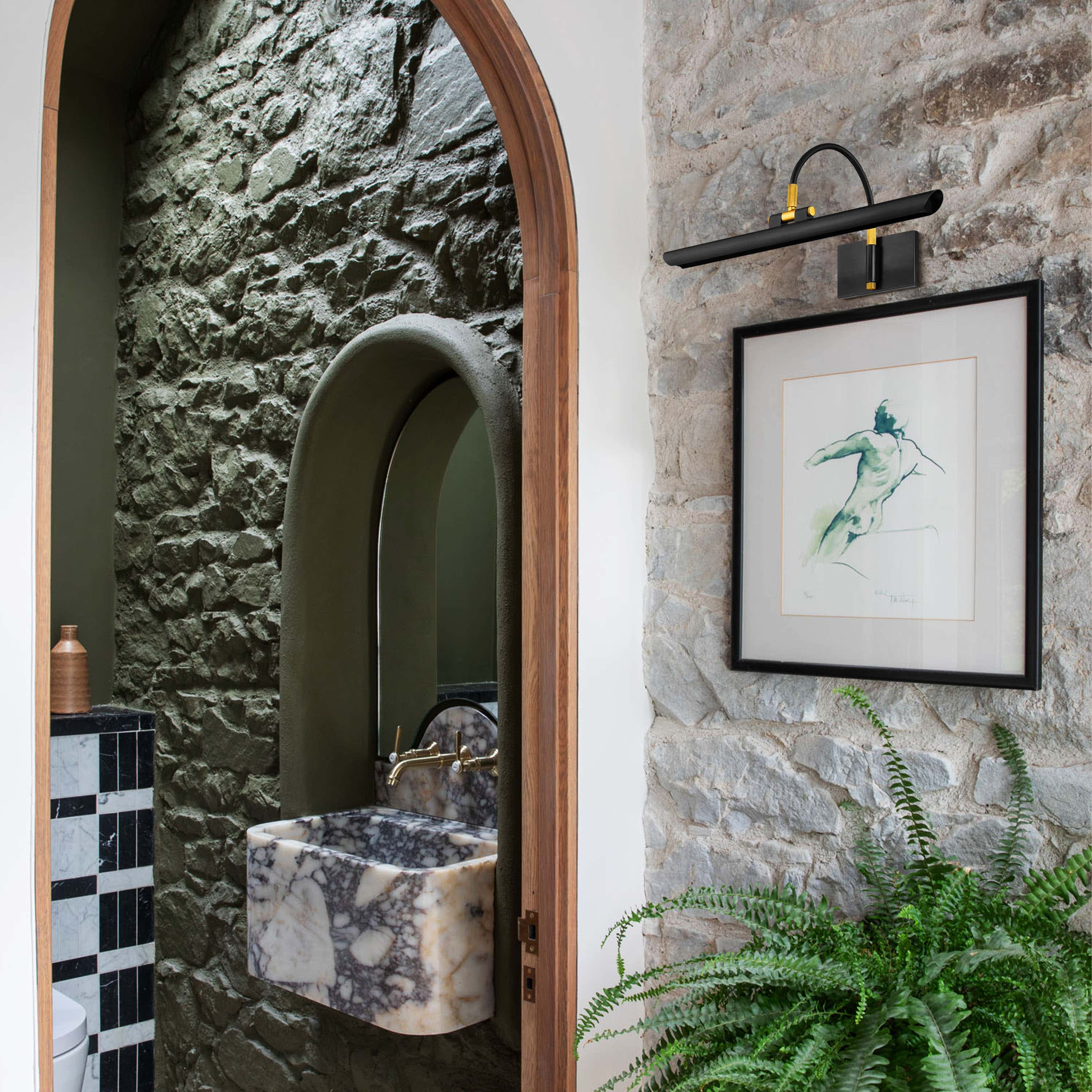 Aiden Small LED Picture Light 17.5" W