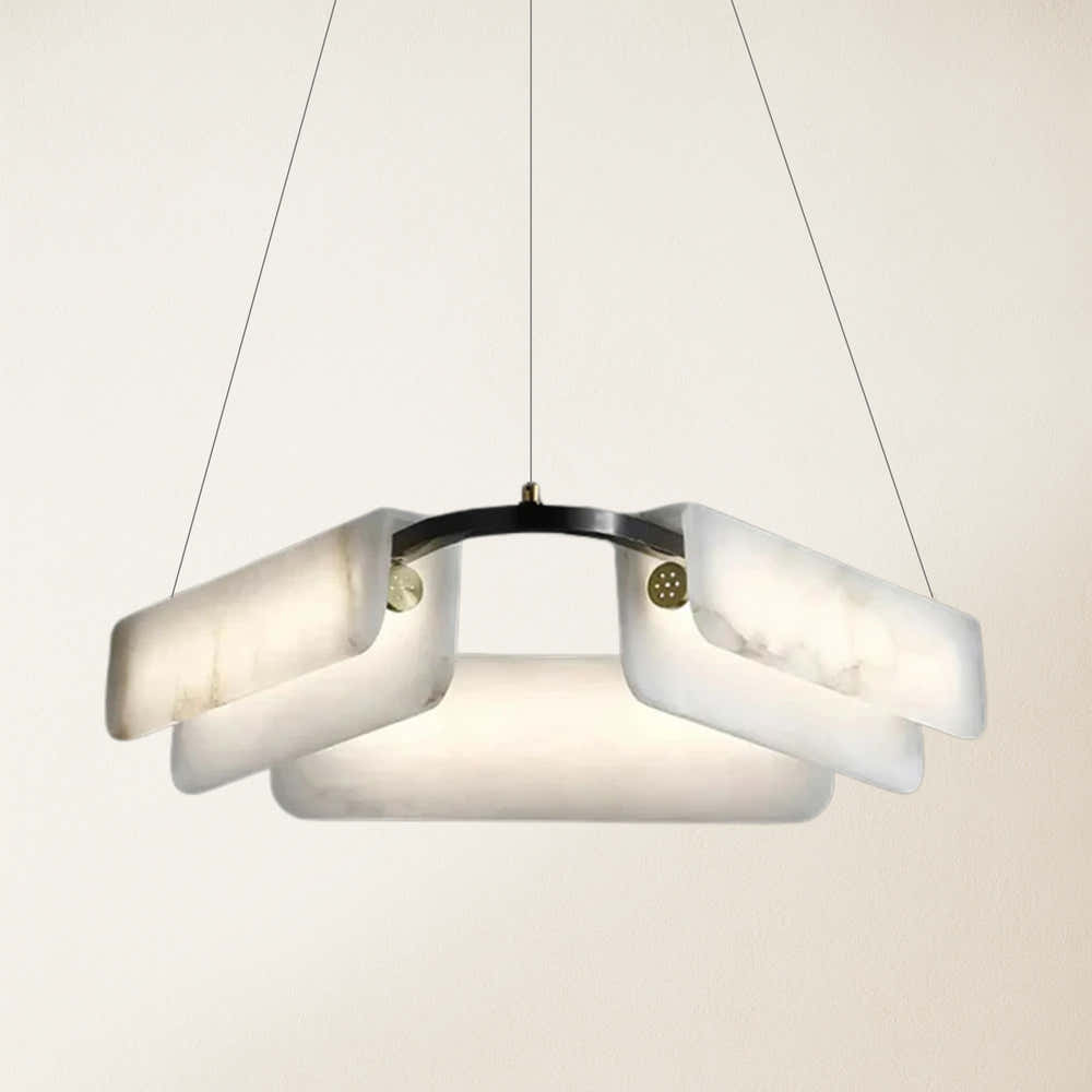 Deli Alabaster Chandelier 32″