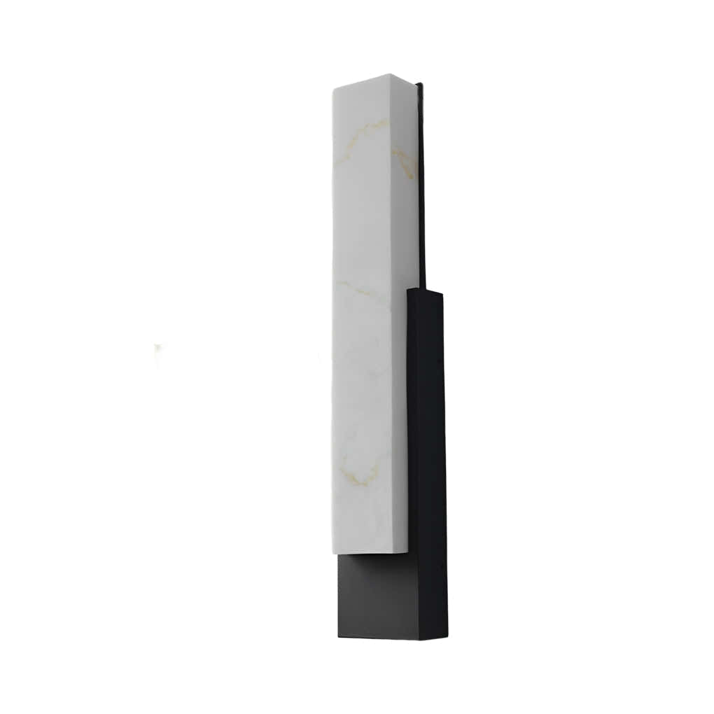 Obsidian Imitation Marble Shade Outdoor Wall Light