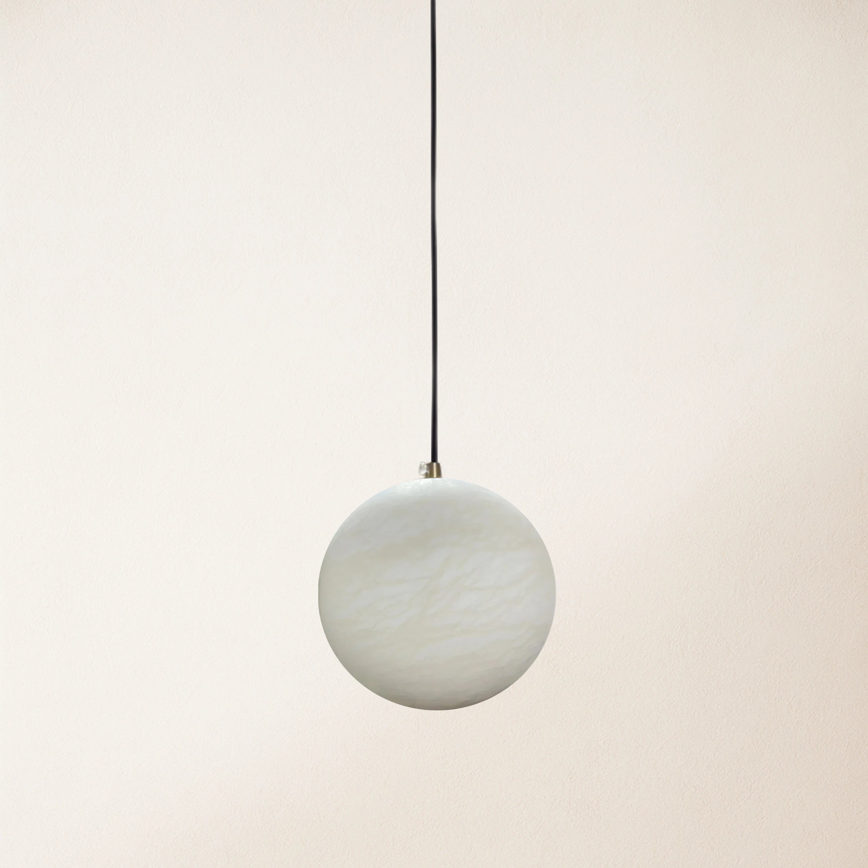 Nami Alabaster Global Ball Pendant Light 6"D