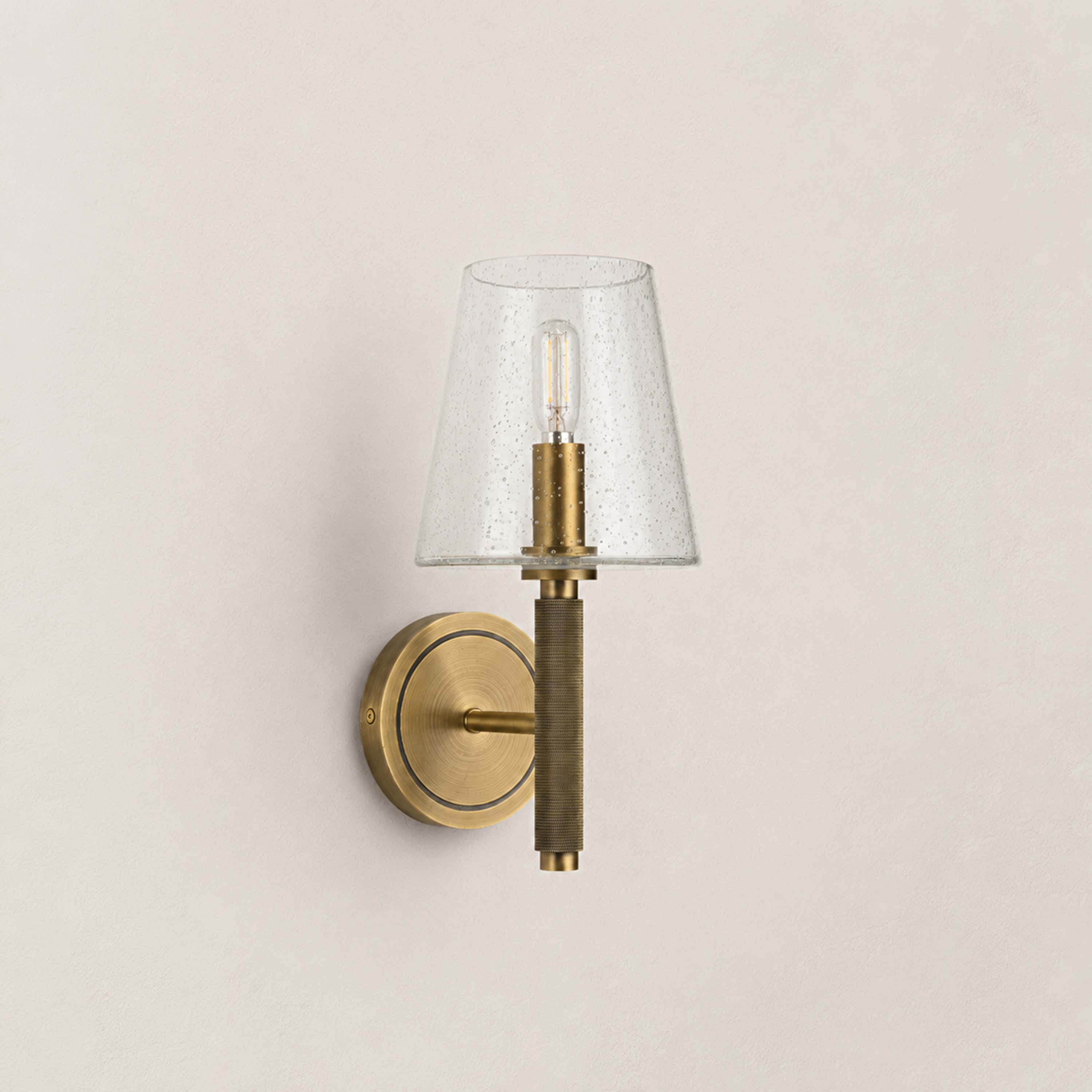 Evora Bubble Glass Wall Sconce