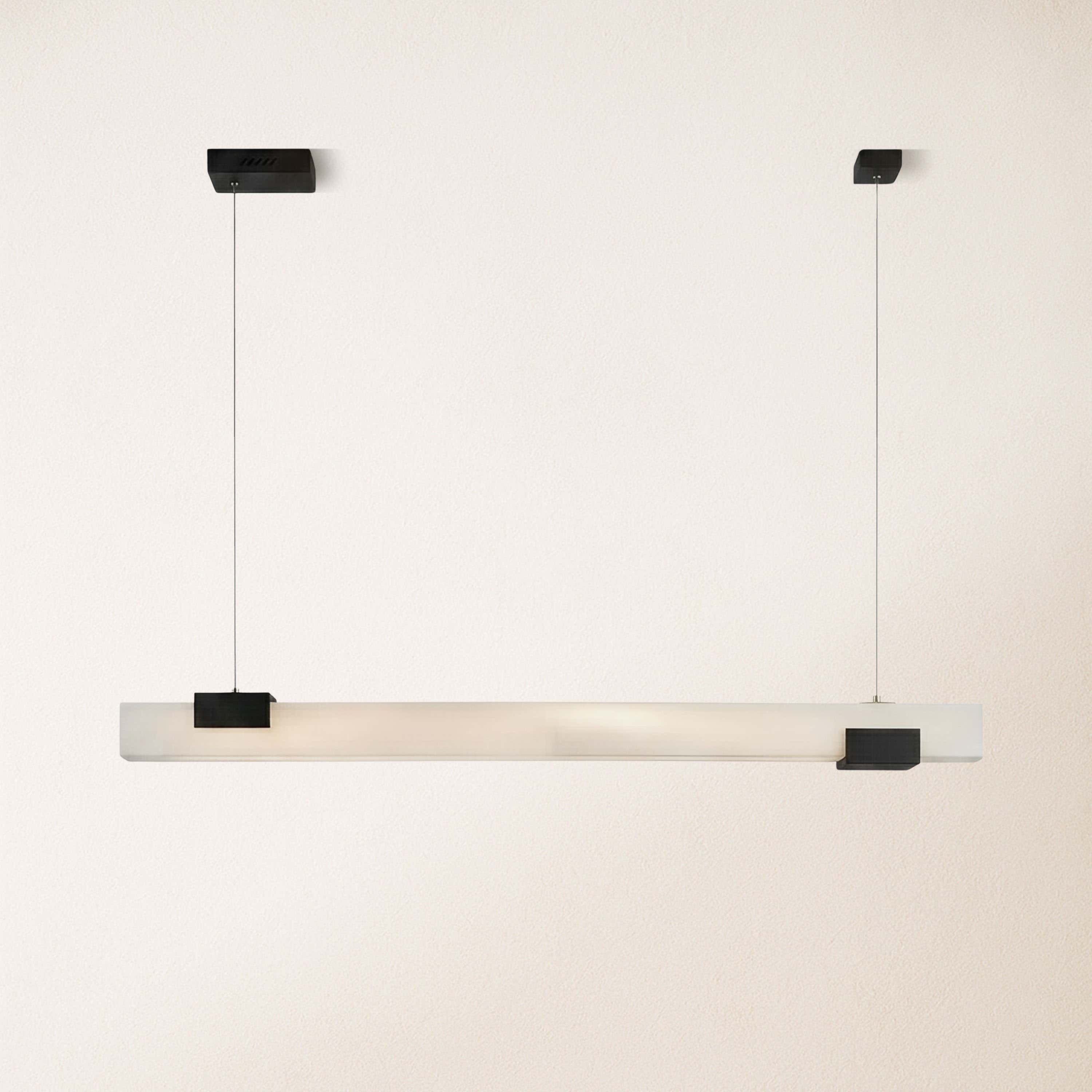 Caliora Alabaster Linear Chandelier