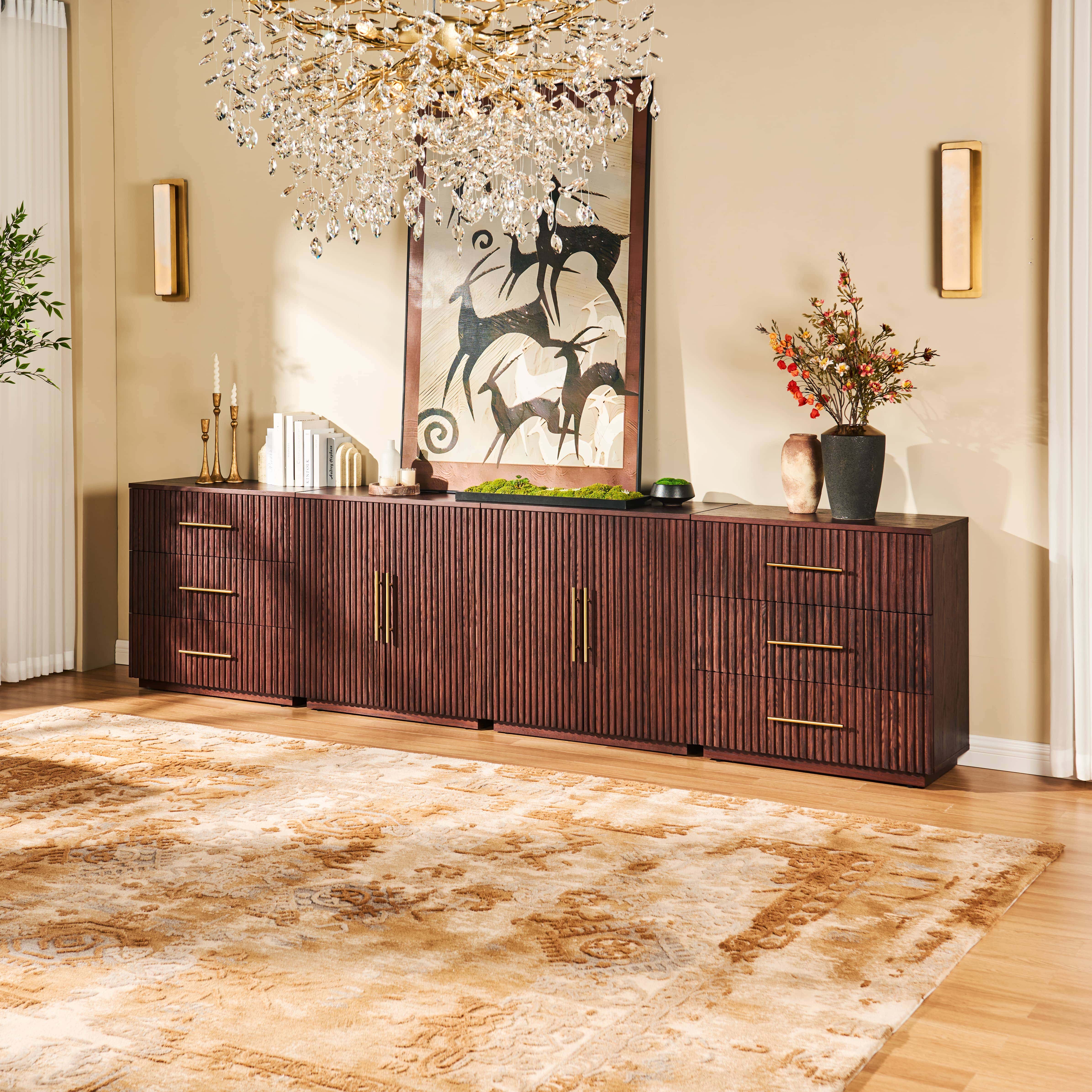 Aurelian Relief Wool-Blend Rug