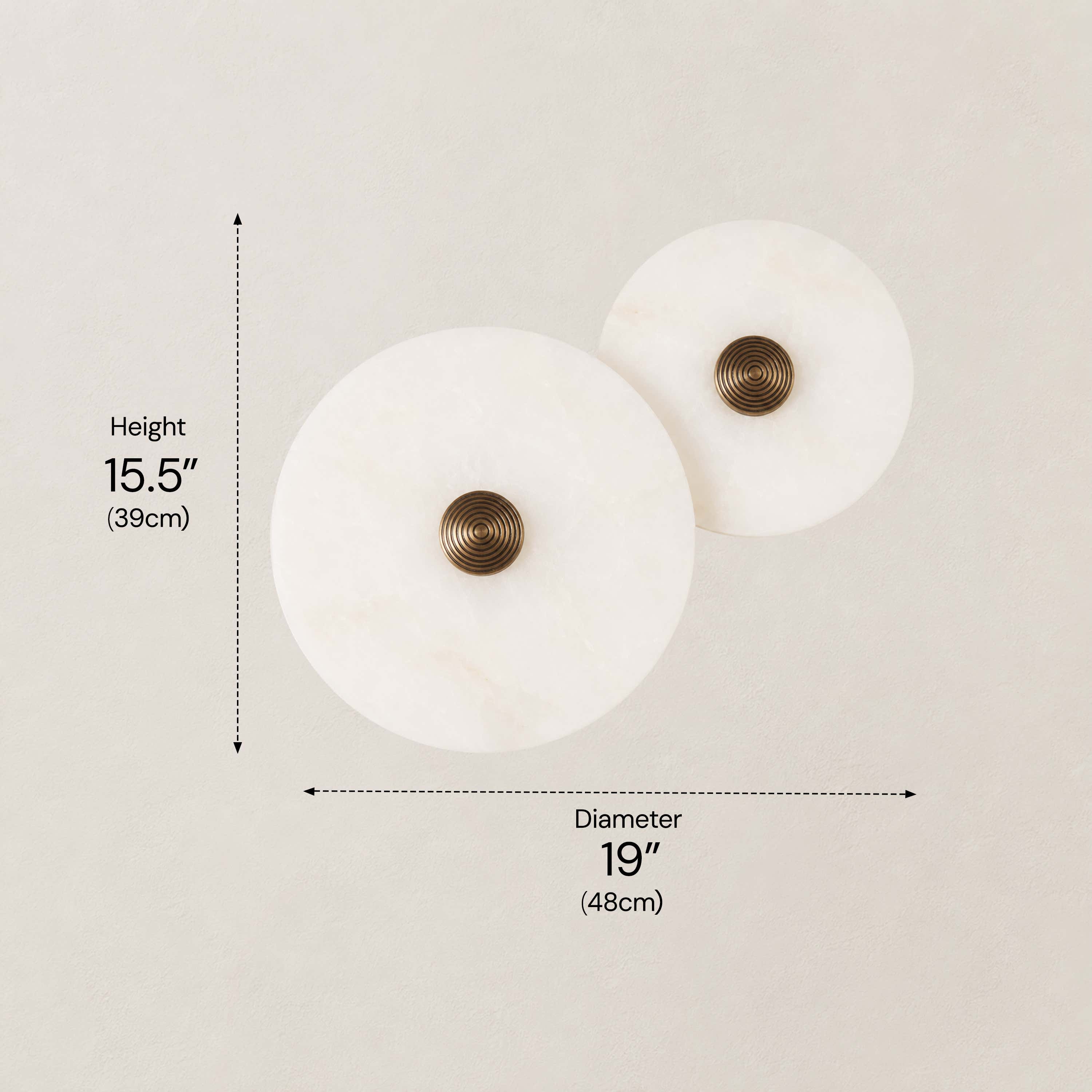 Miles Alabaster Multi-Lights Wall Sconce