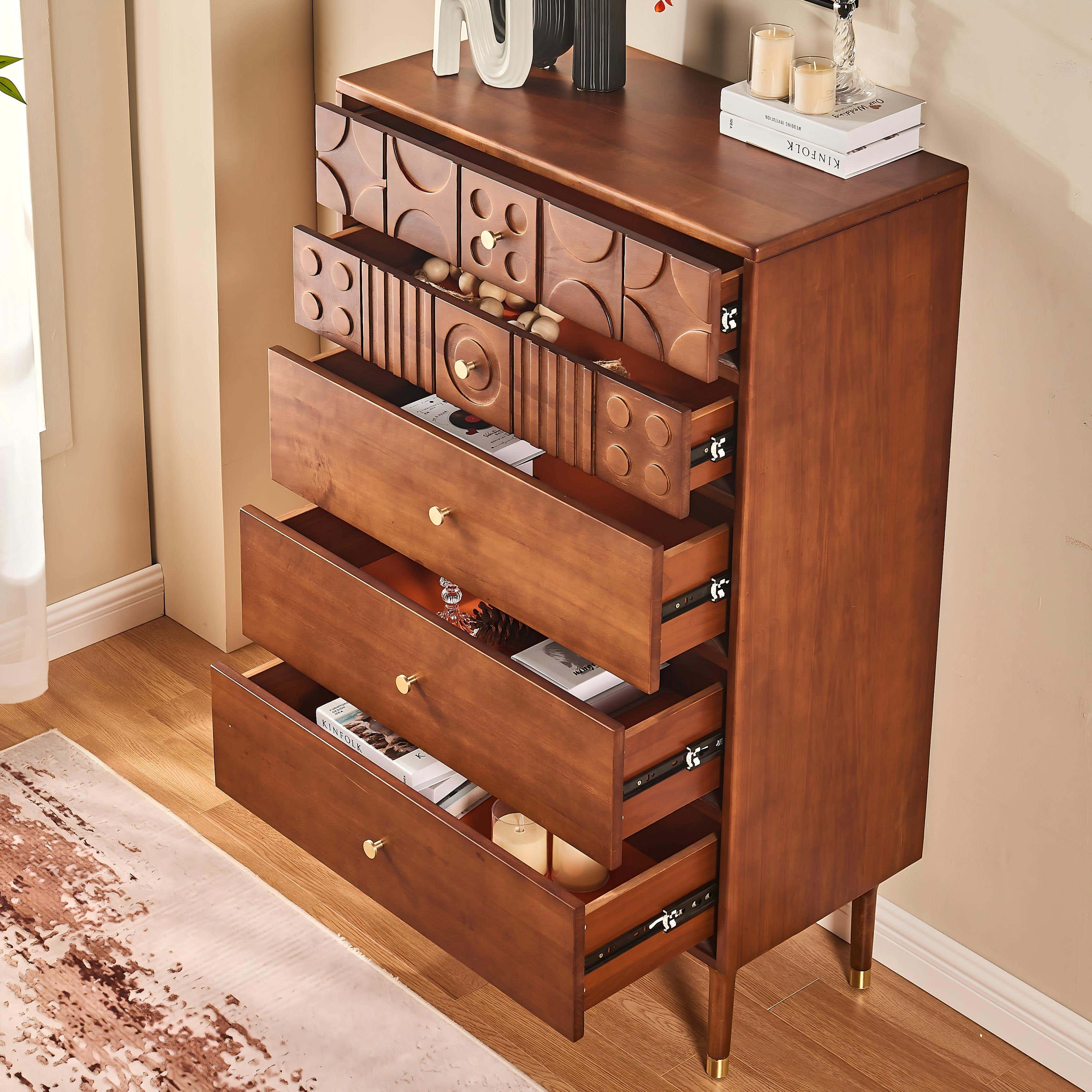 Rive Gauche Oak Drawer 31"W