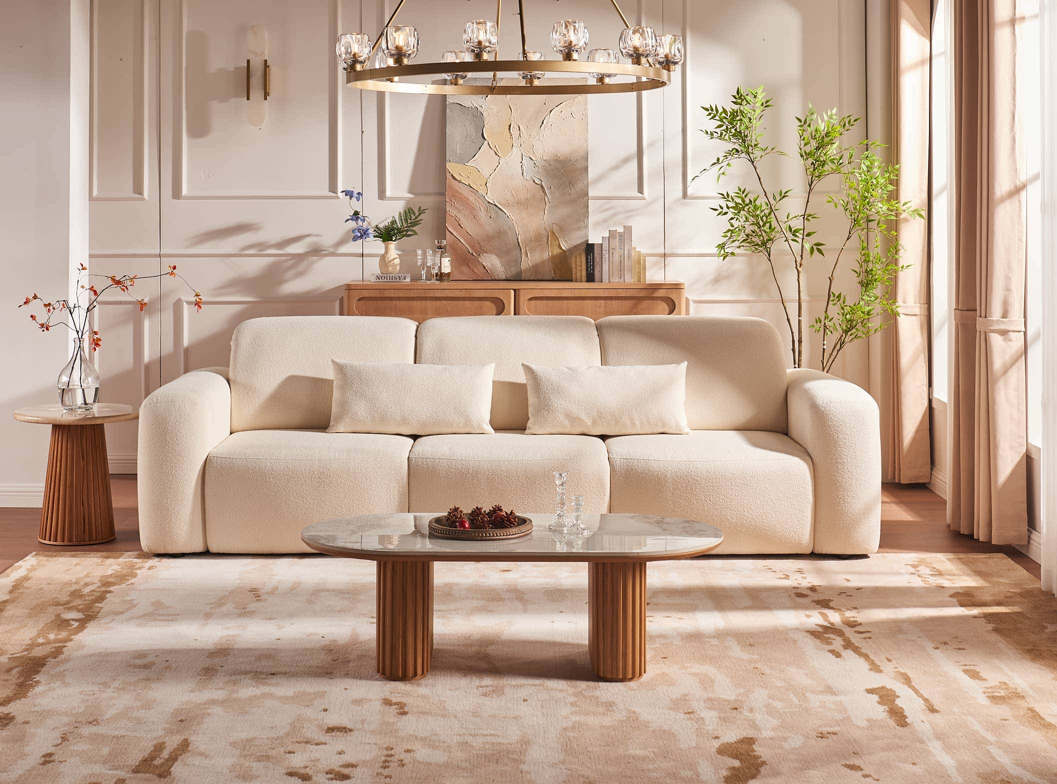 Solene Ombre Wool-Blend Rug