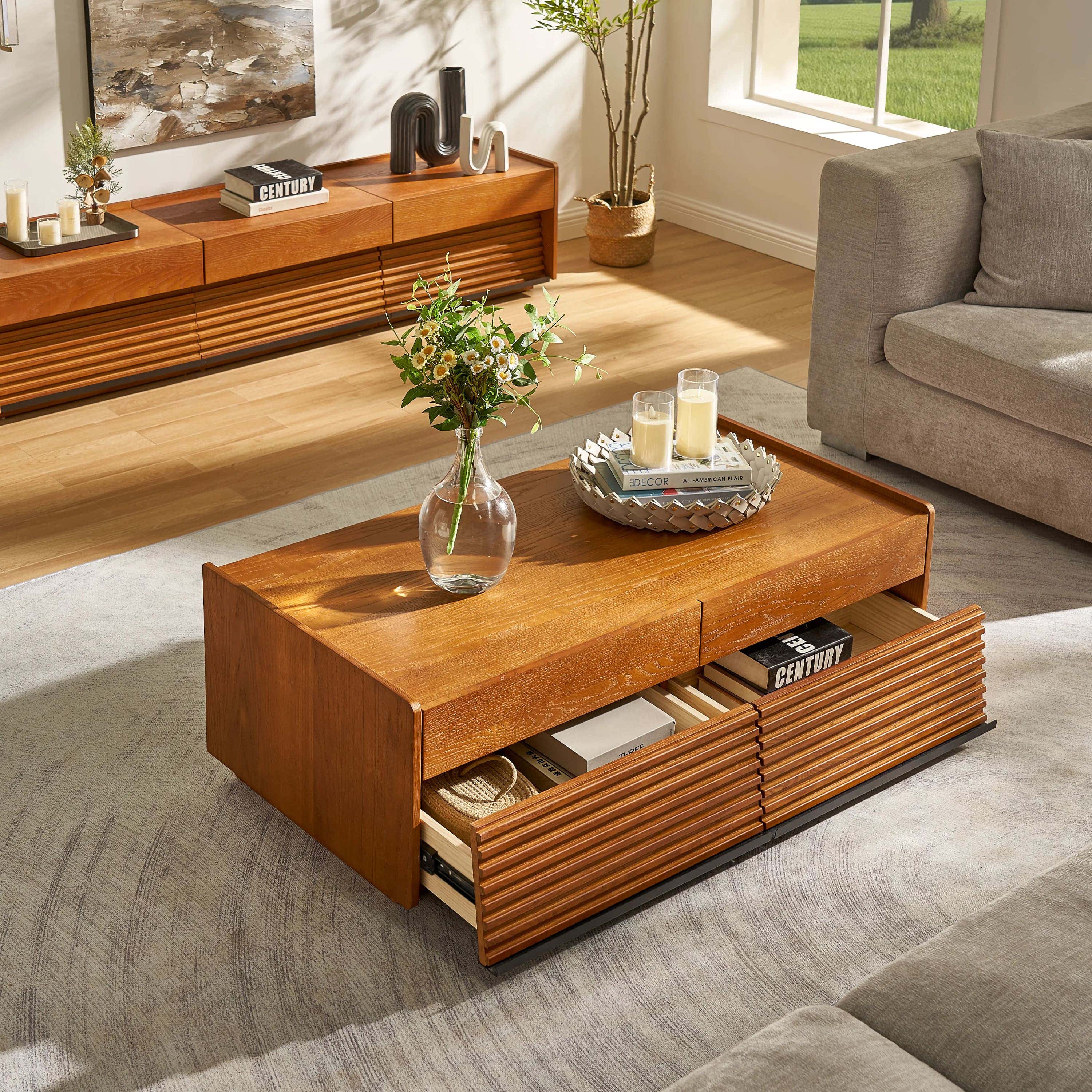Devon Oak Coffee Table 120cm W