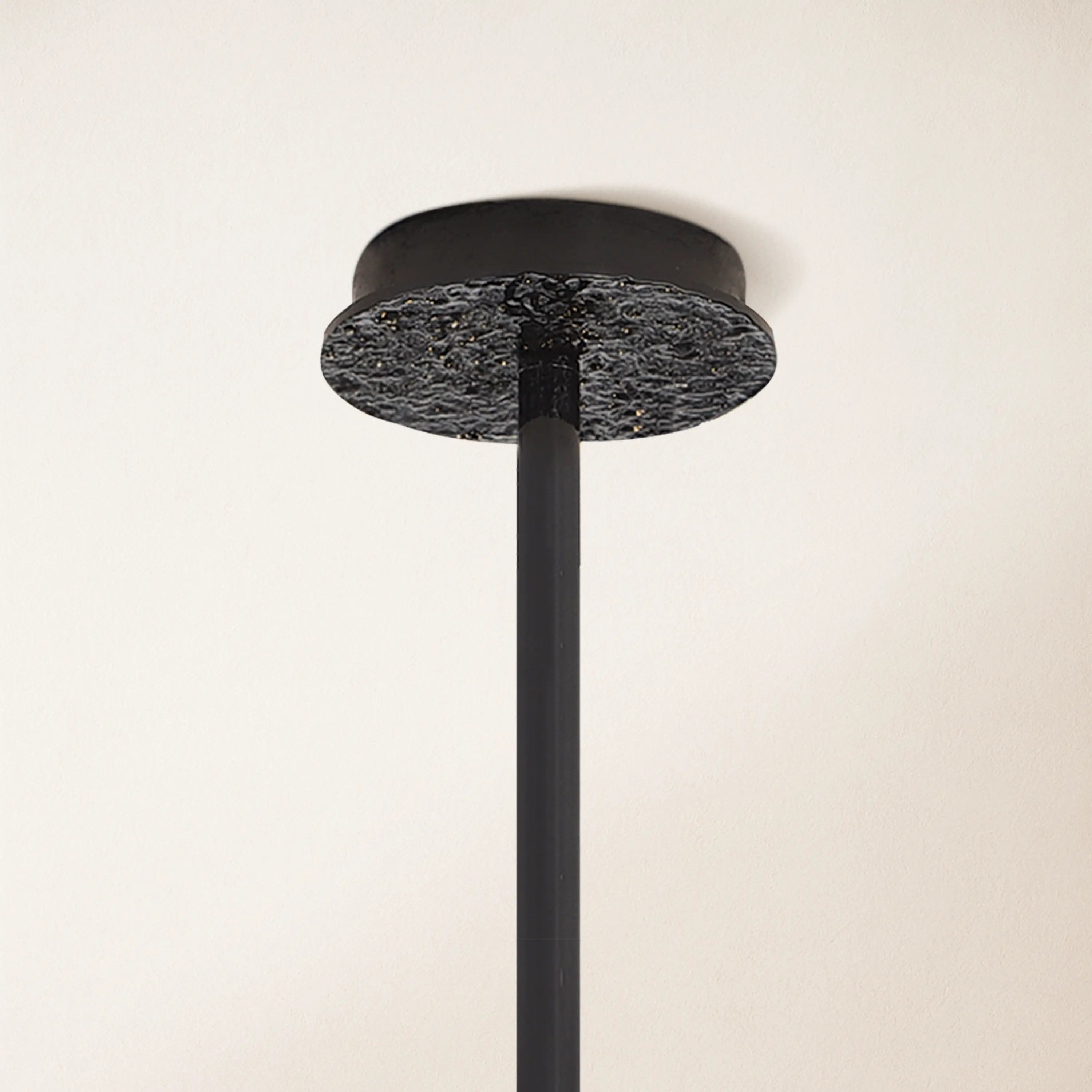 Elara Black Tree Branch Semi Flush Mount Chandelier 26"D