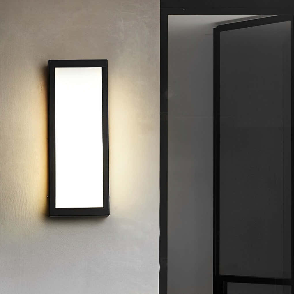 Solaris Rectangular Waterproof Outdoor Wall Light