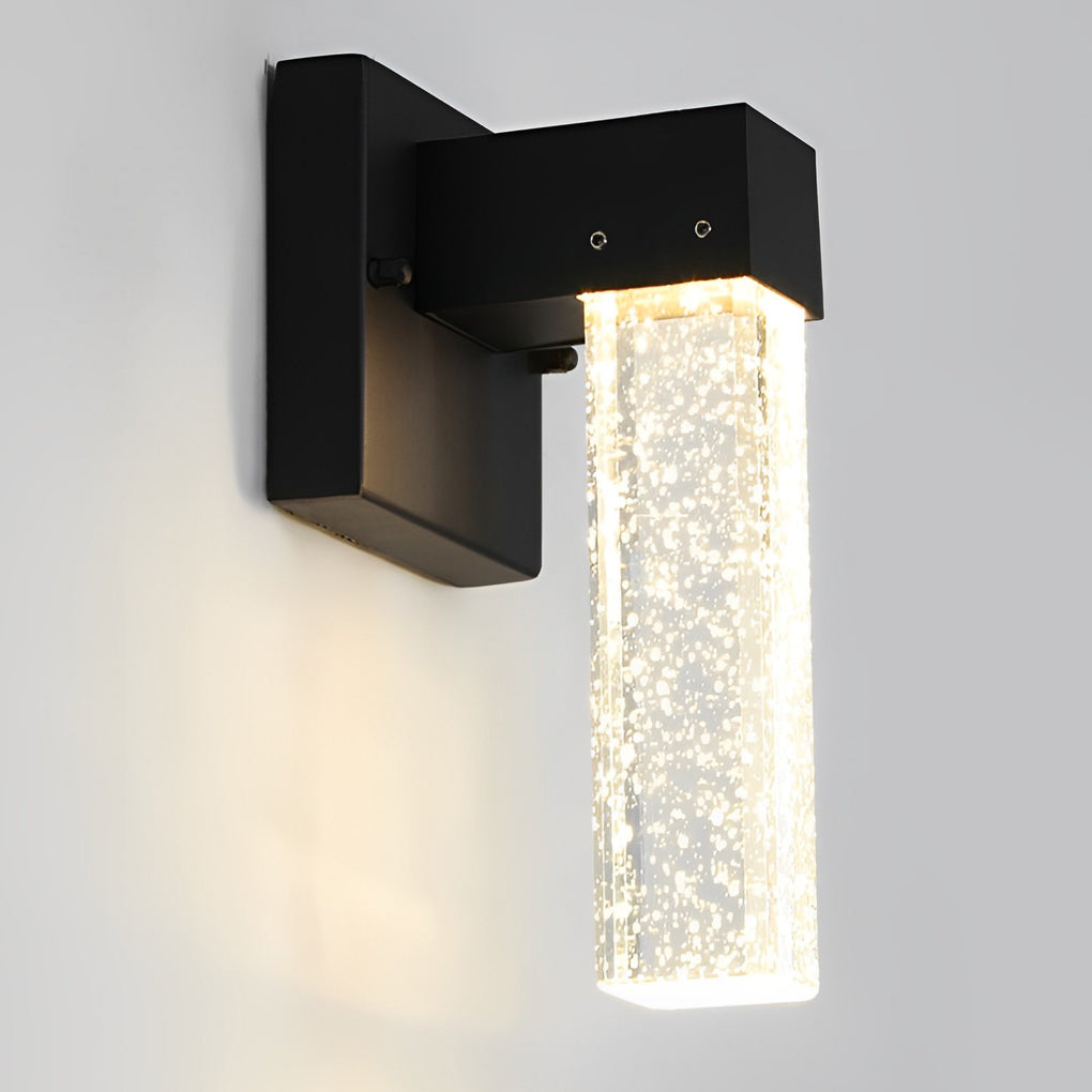 Aquatica Crystal Bubbles LED Outdoor Wall Light