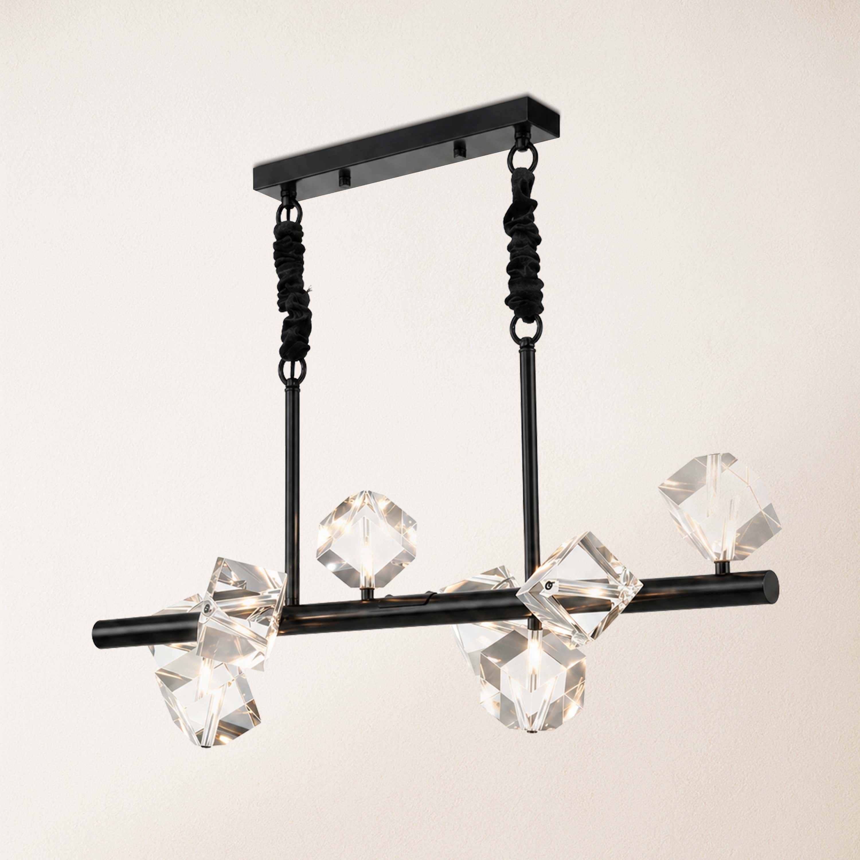 Stravon Radiant Structure Crystal Linear Chandelier