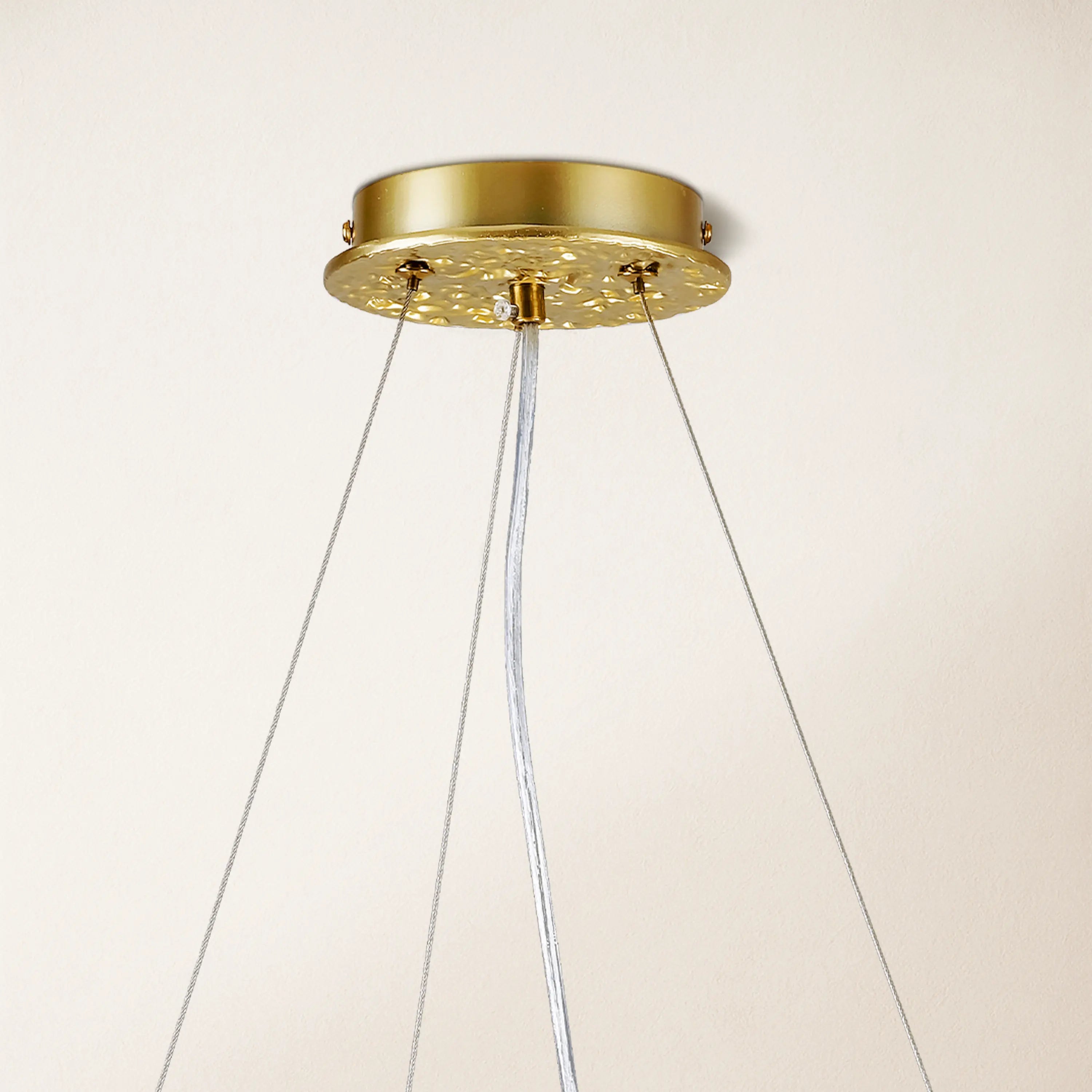 Lustre Branches Crystal Round Chandelier for All Rooms 30"D