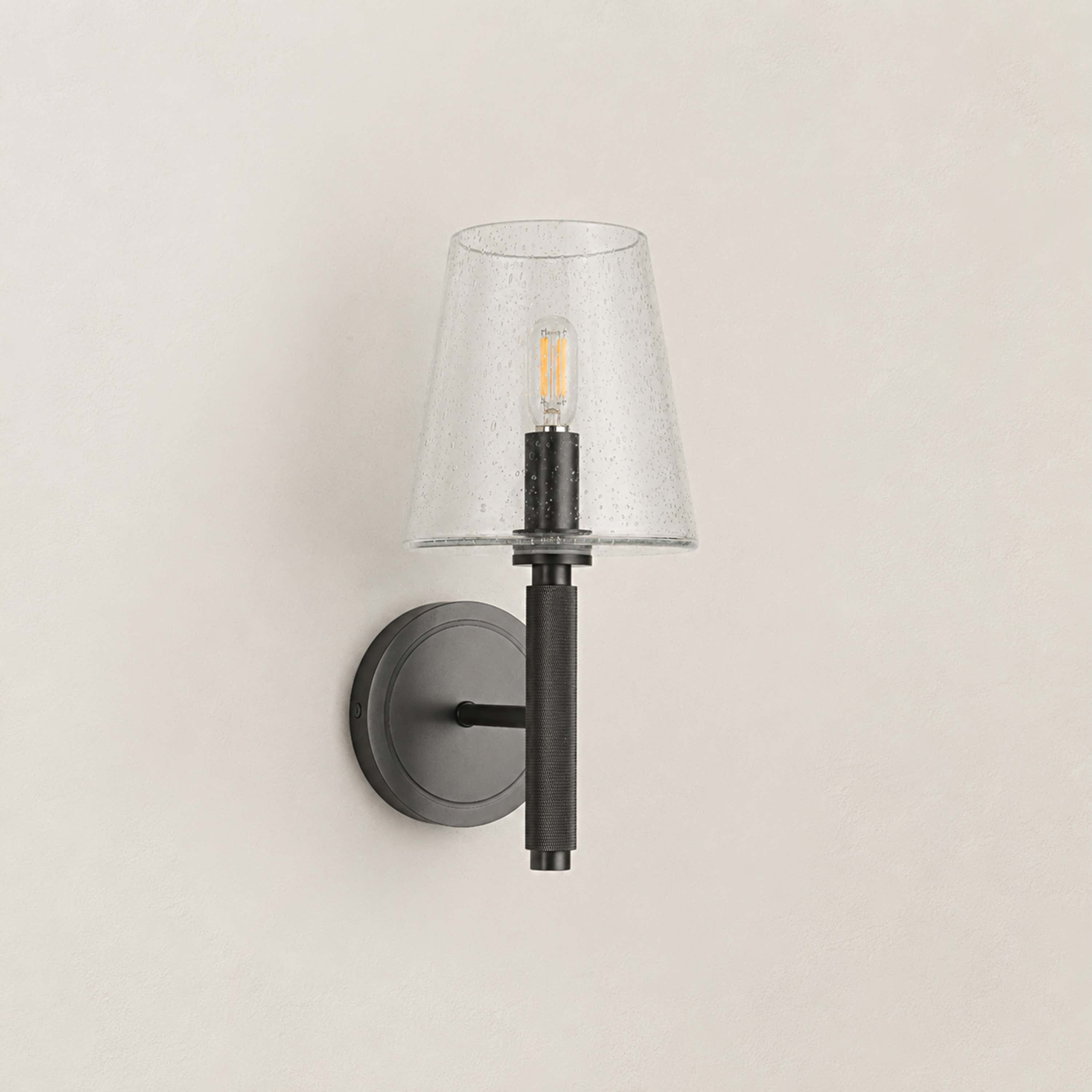 Evora Bubble Glass Wall Sconce