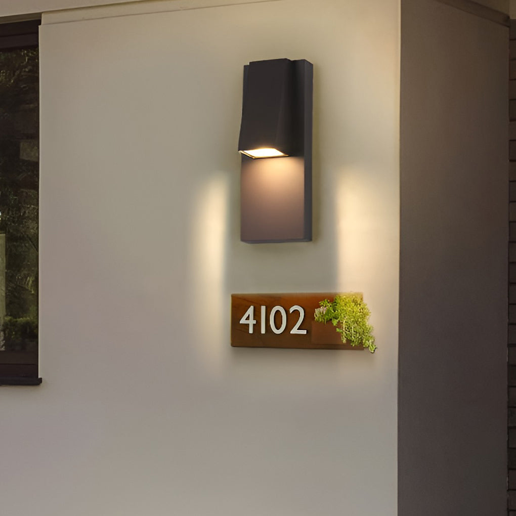 Barrieray Rectangle LED Outdoor Wall Light