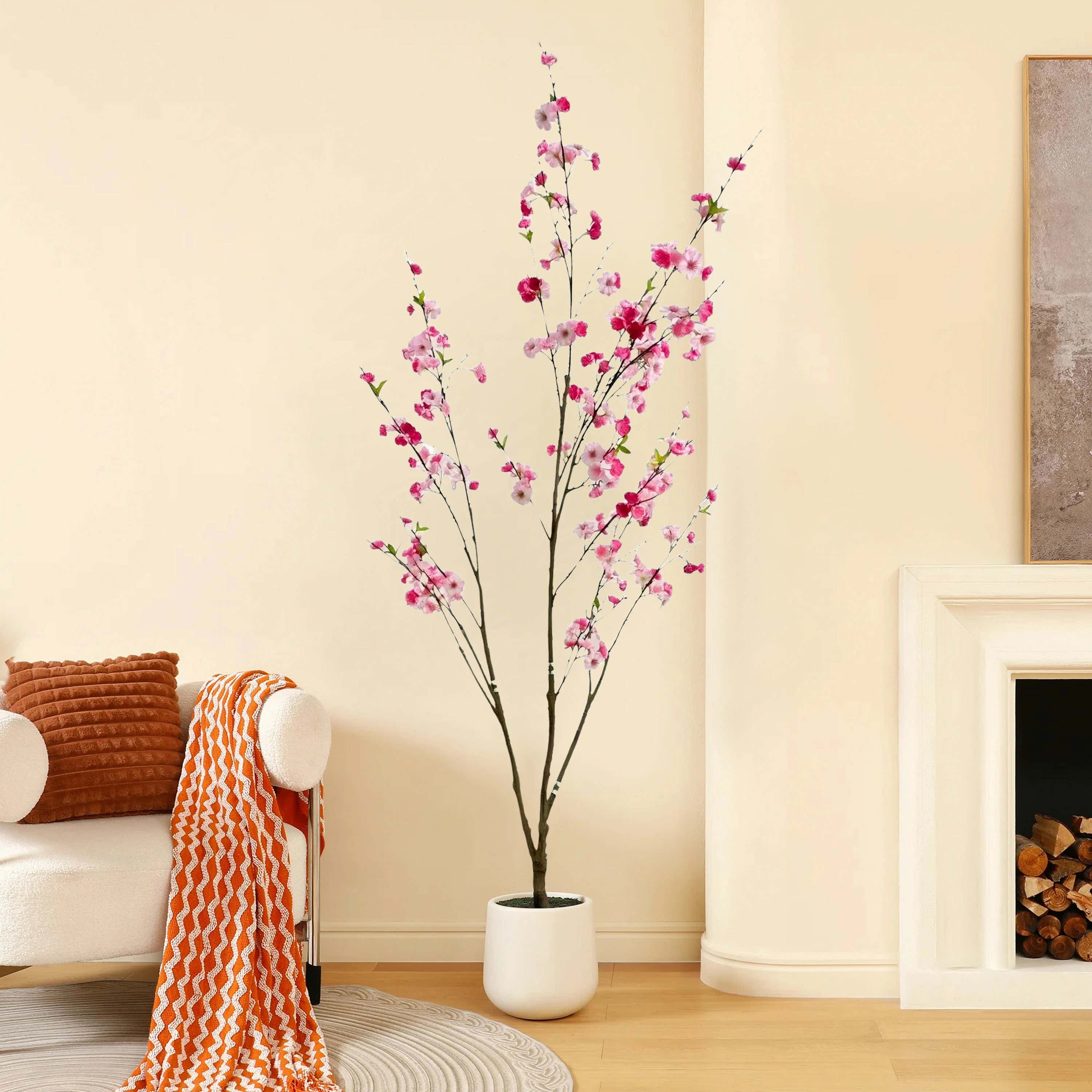 Faux Big Cherry Blossom Tree 185cm H