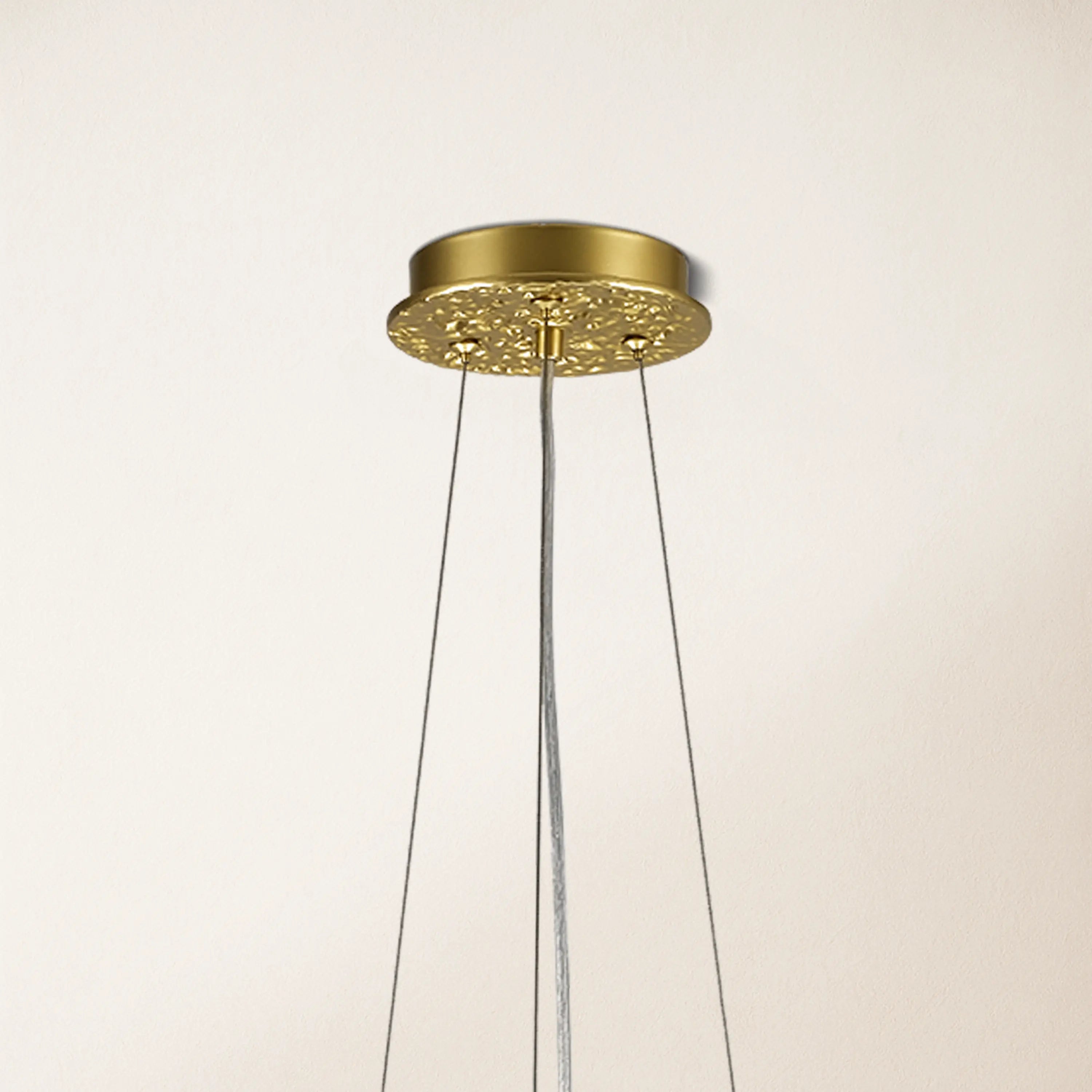 Frostleaf Crystal Cascade Branch Round Chandelier 40"D