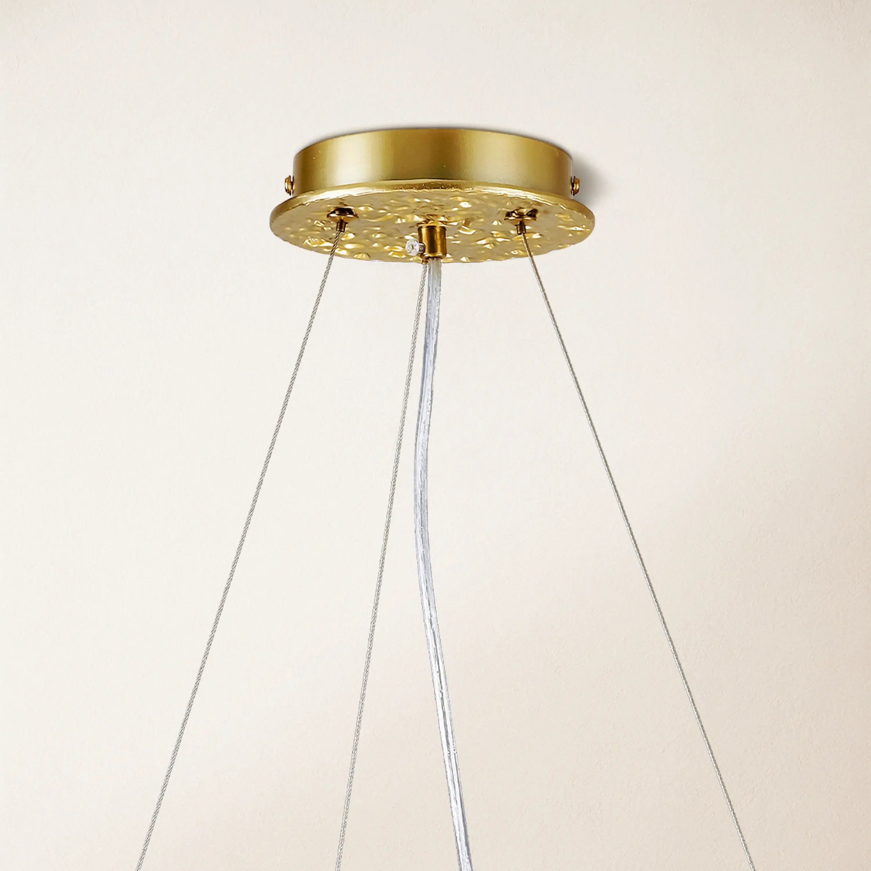 Lustre Branches Crystal Round Chandelier for All Rooms 40"D