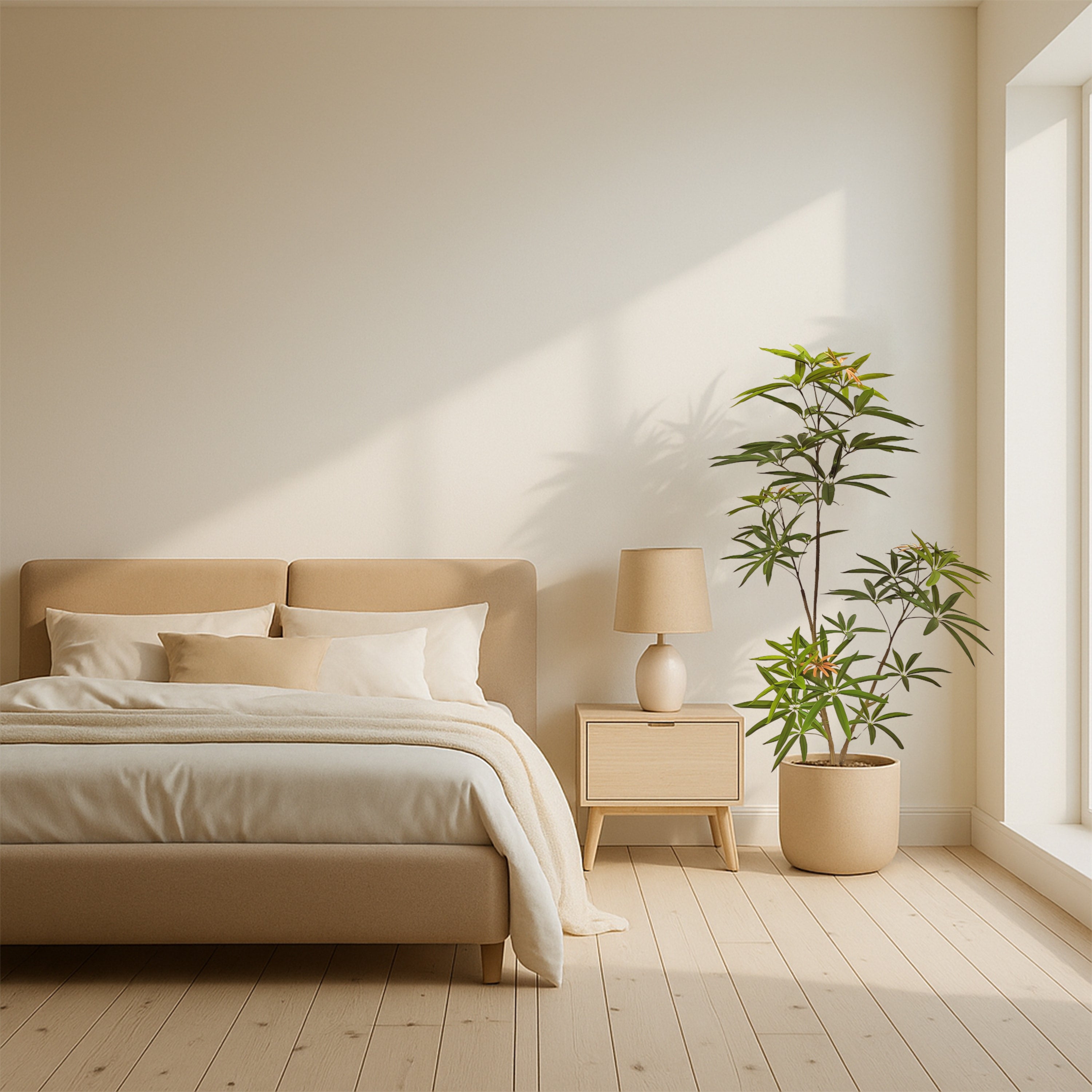 Faux Australian Umbrella Tree 47.2"H