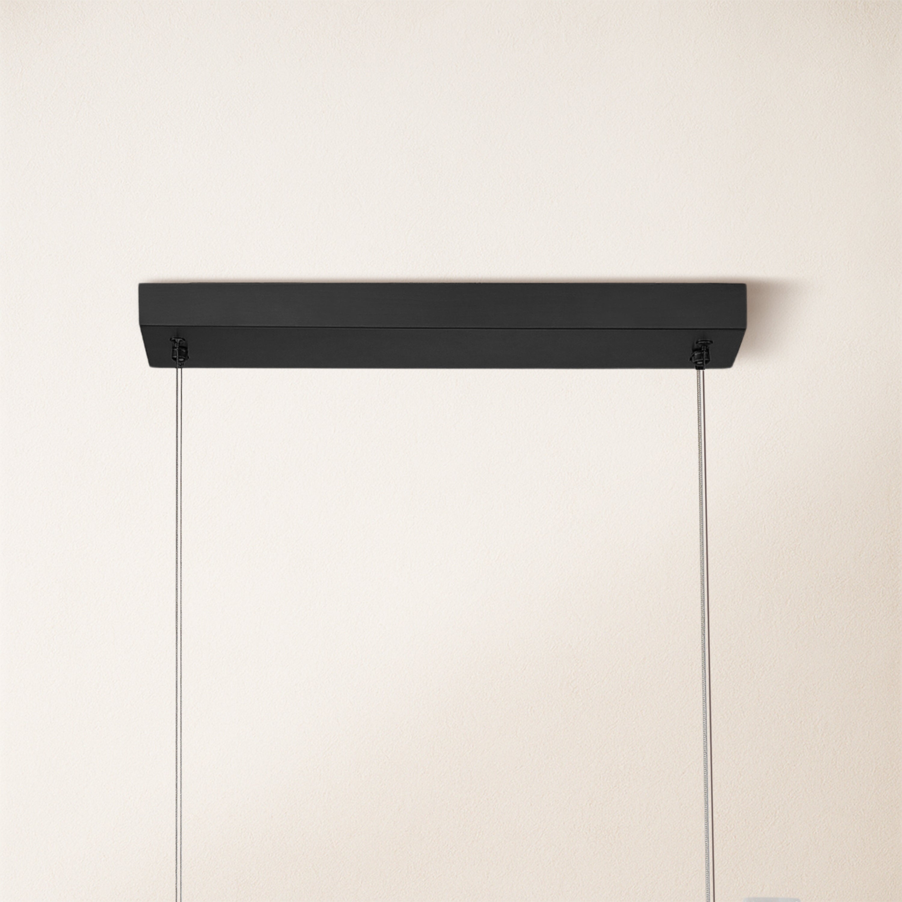 Nocturne Alabaster Rectangular Chandelier 48"