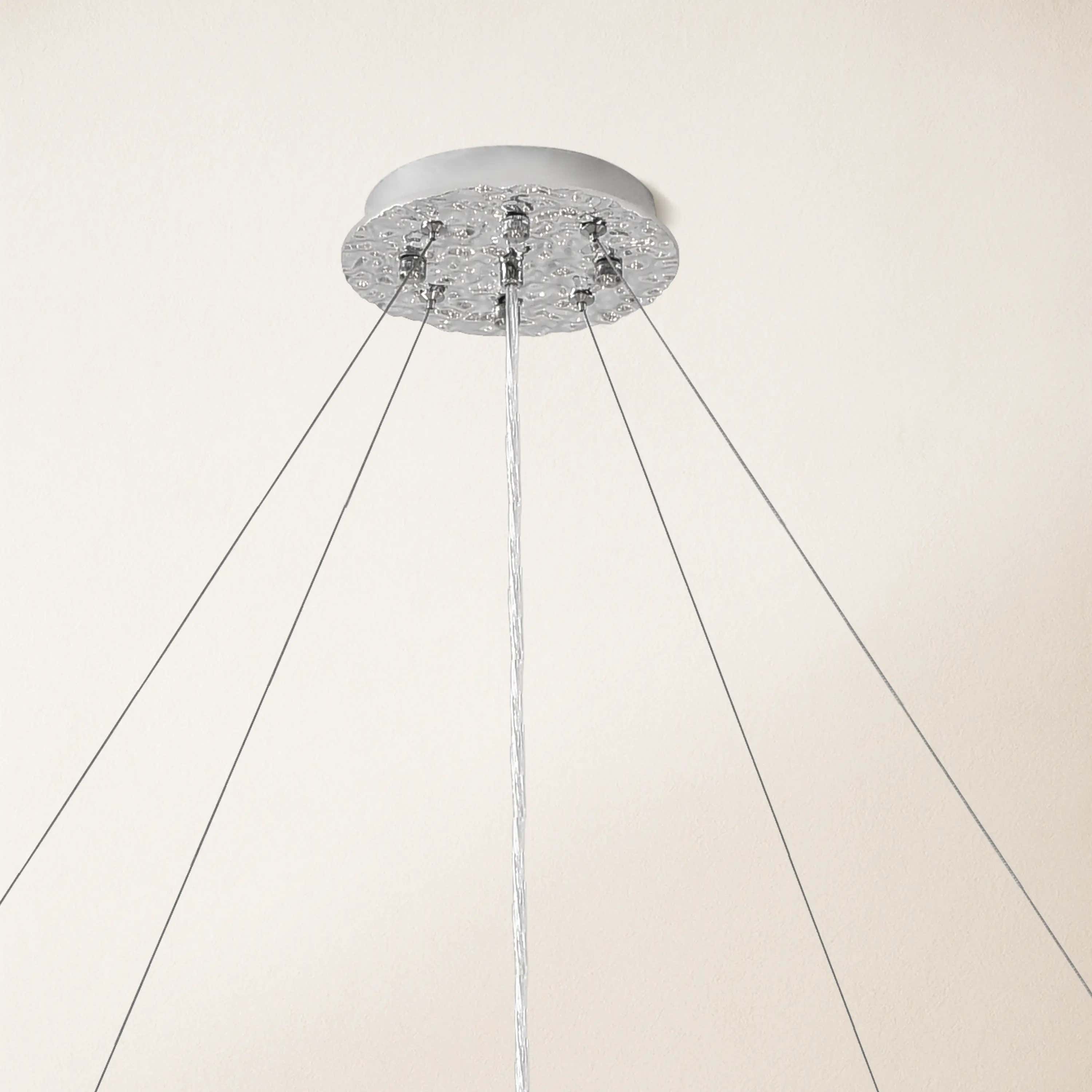 Lustre Branches Round Chandelier 48"D