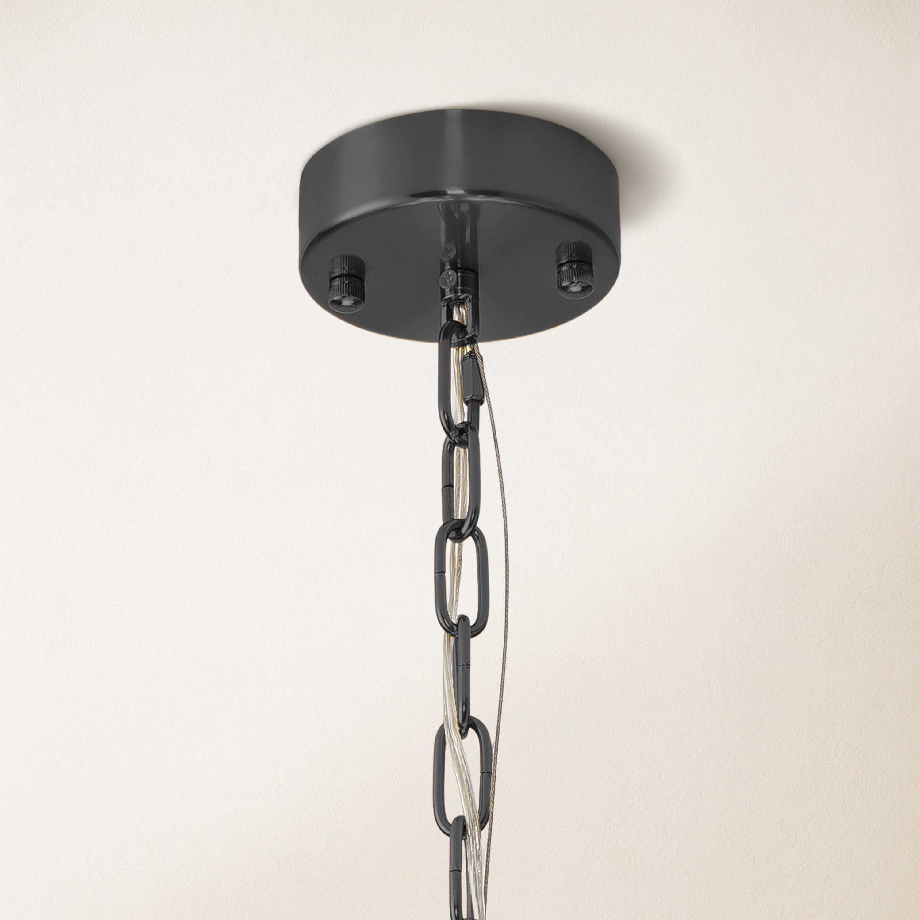 Caldera Alabaster Round Chandelier 22"