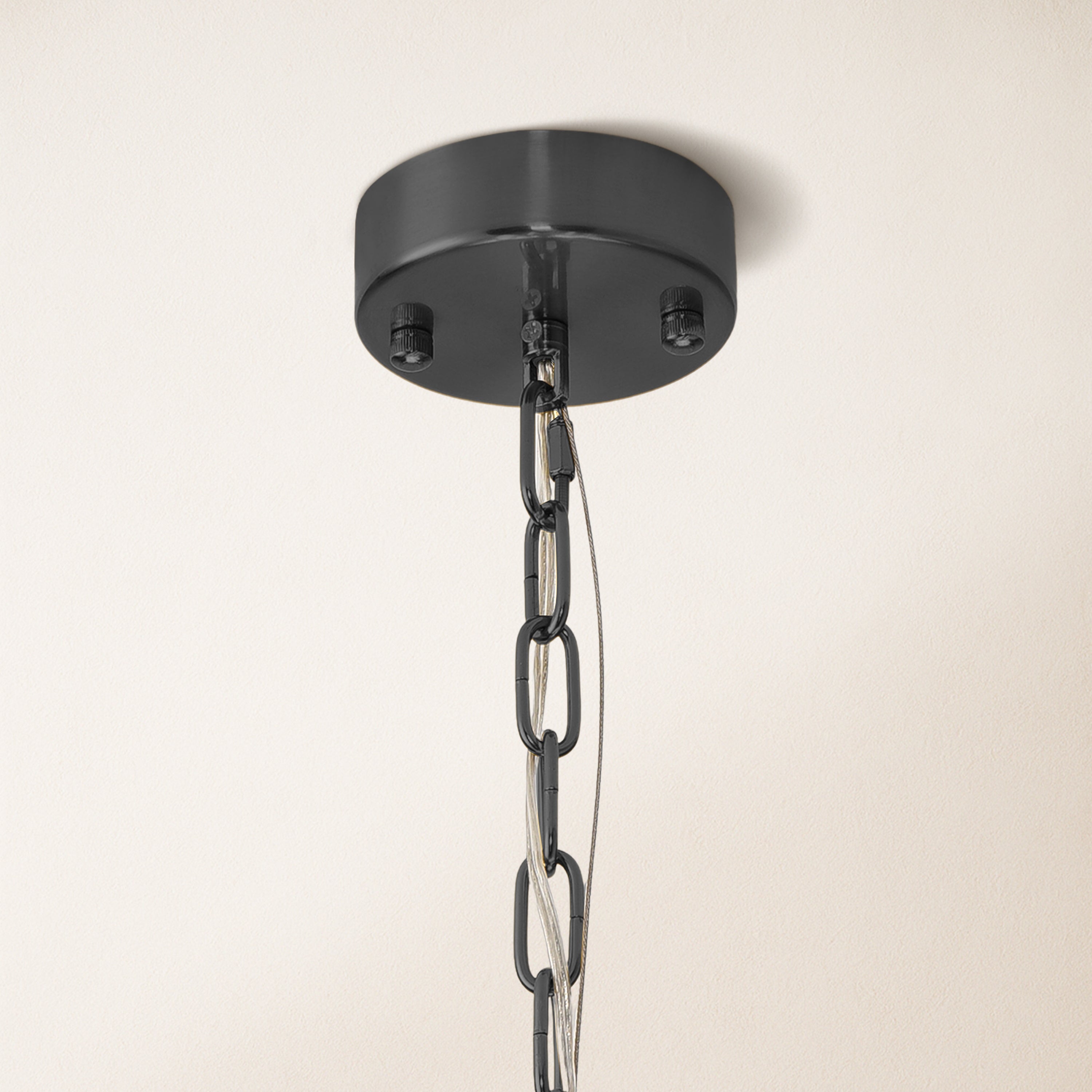 Caldera Alabaster Round Chandelier 22"