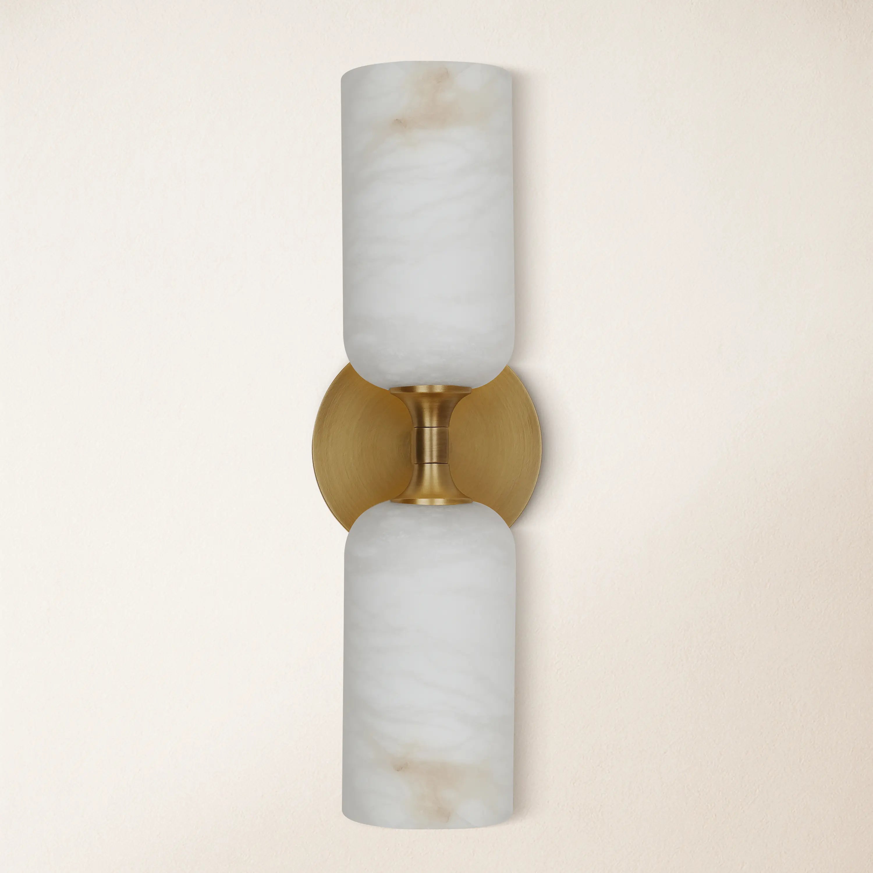 Axis Alabaster Wall Sconce 14"H