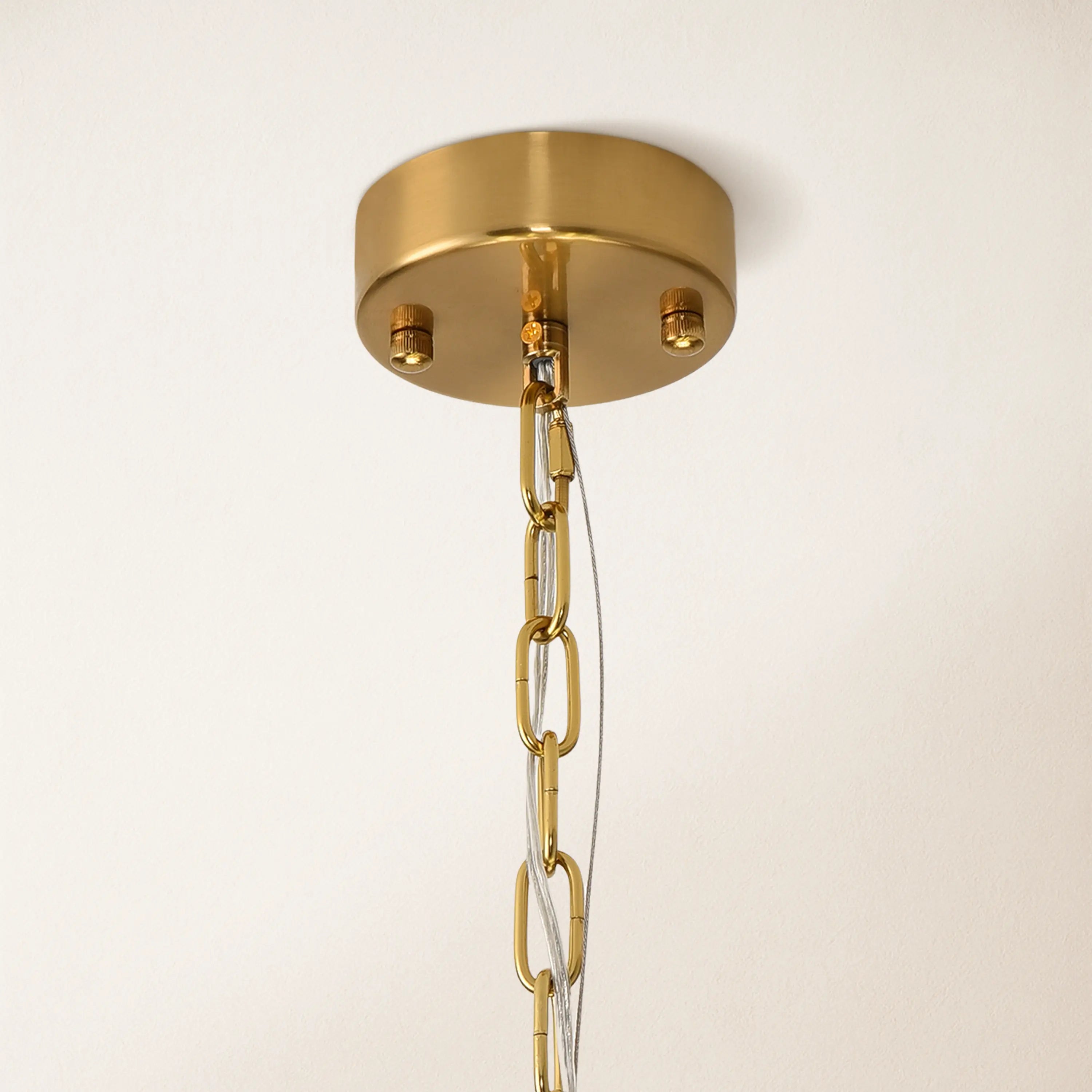 Caldera Alabaster Round Chandelier 22"