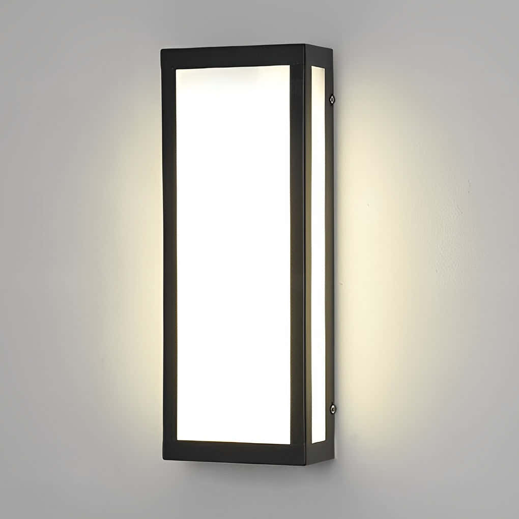 Solaris Rectangular Waterproof Outdoor Wall Light
