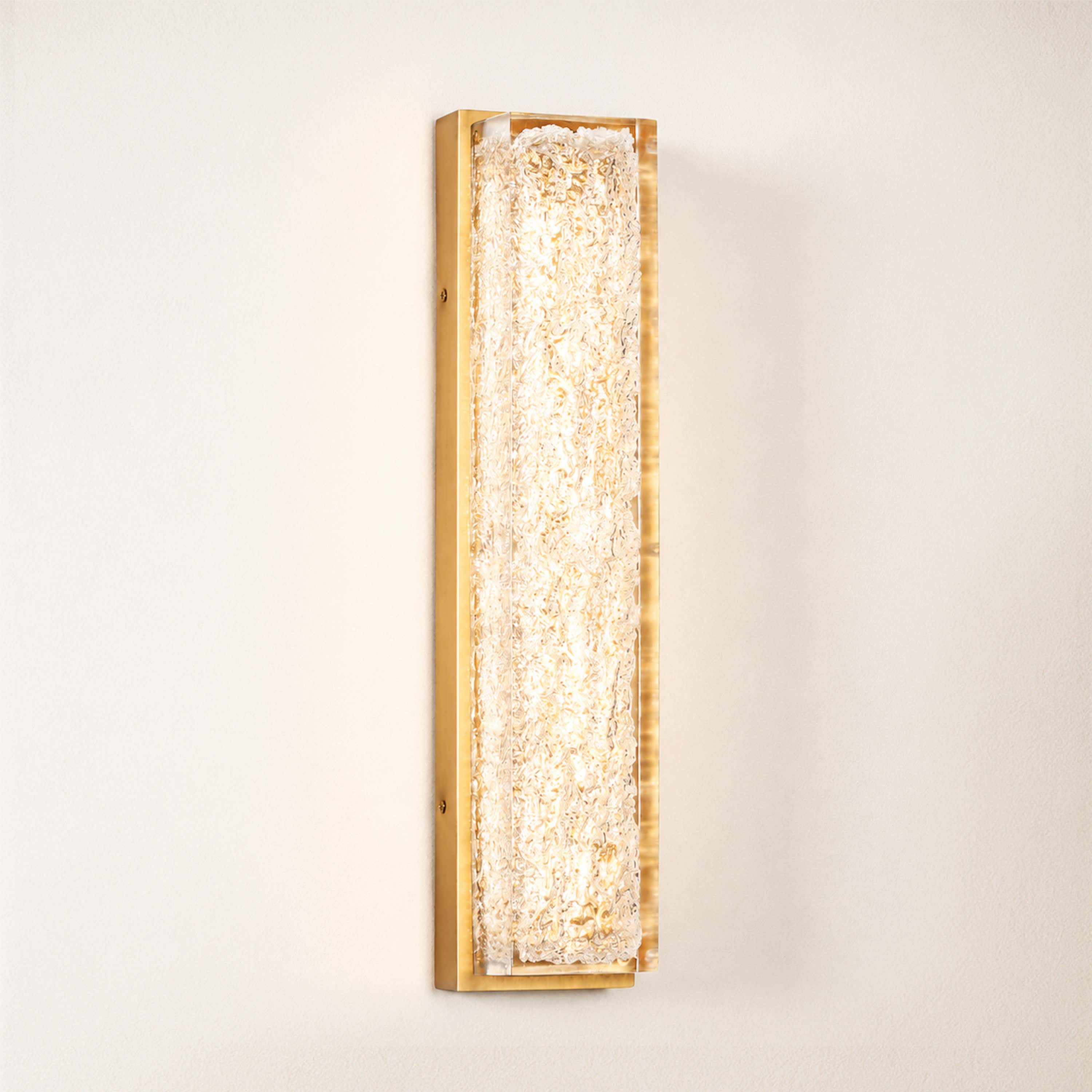 Astris Linear Resin Wall Sconce
