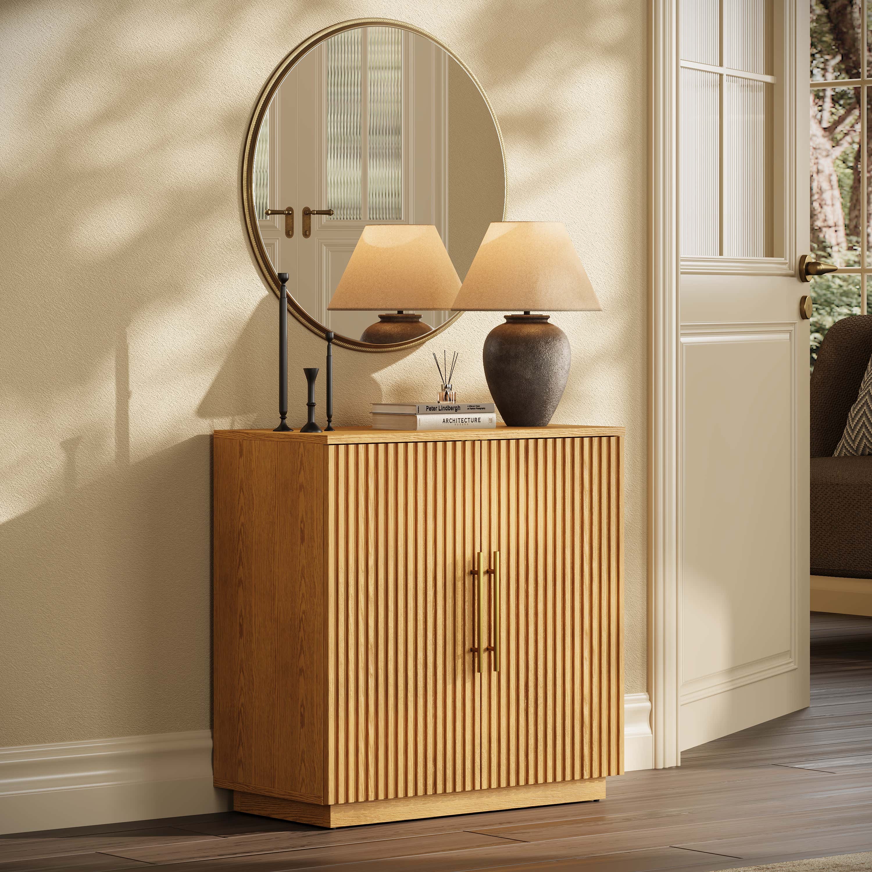 Holt 32″ Solid Oak Cabinet