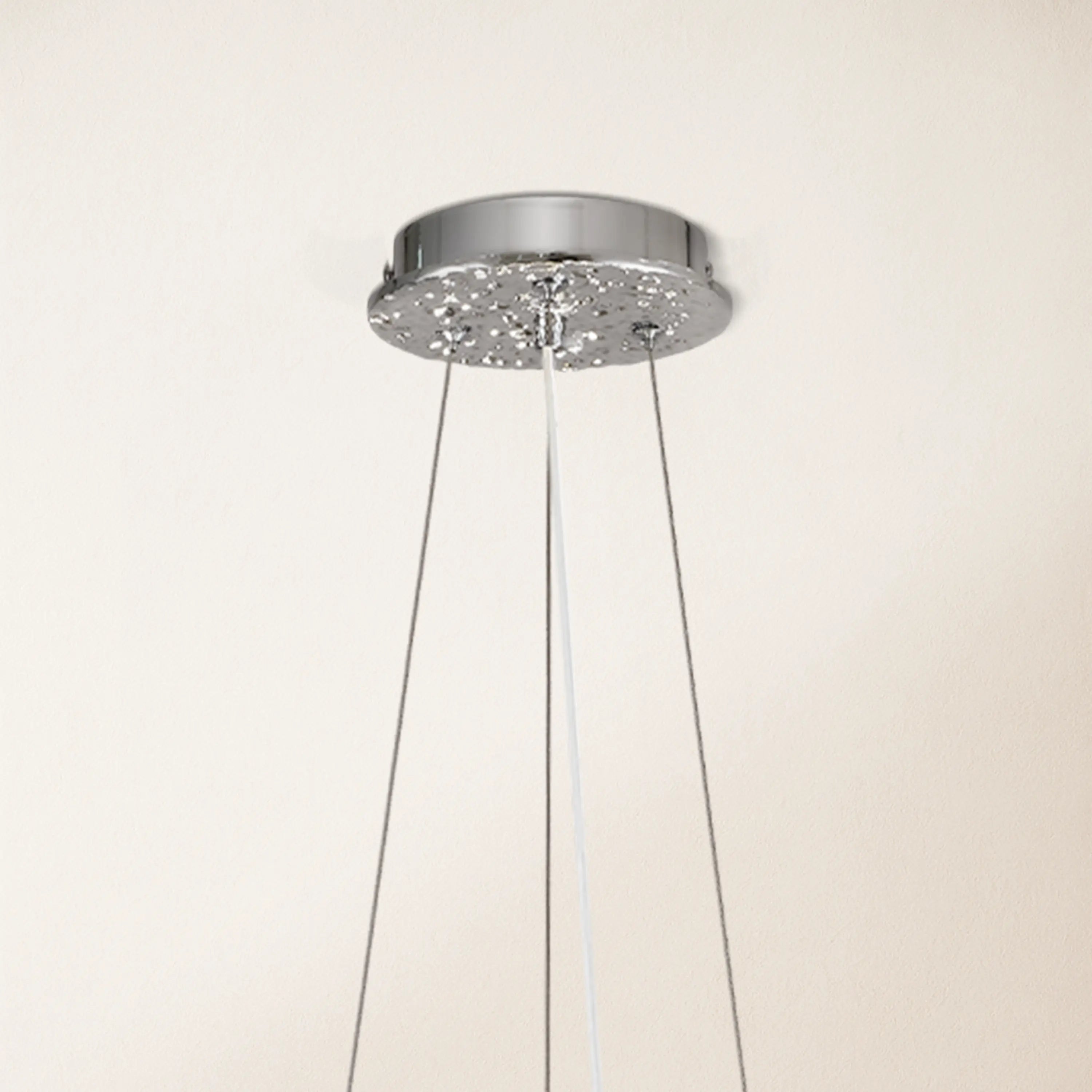 Frostleaf Crystal Grand Cascade Branches Chandelier 21"D