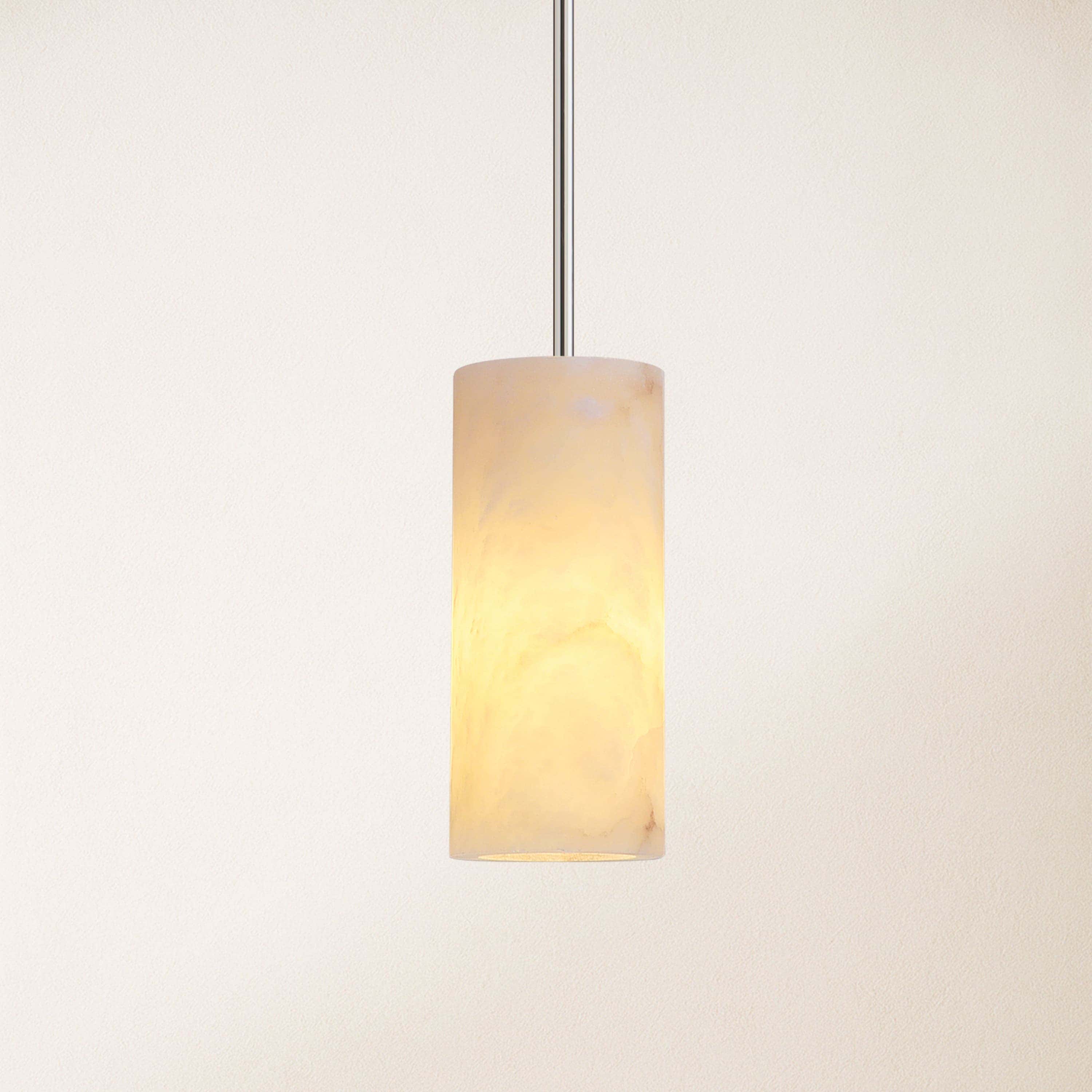 Arlo Alabaster Pendant Lights 5"D
