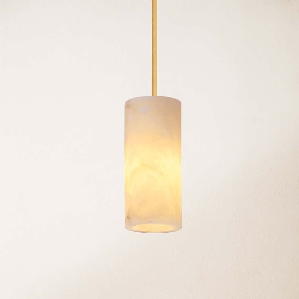 Arlo Alabaster Pendant Lights 5"D
