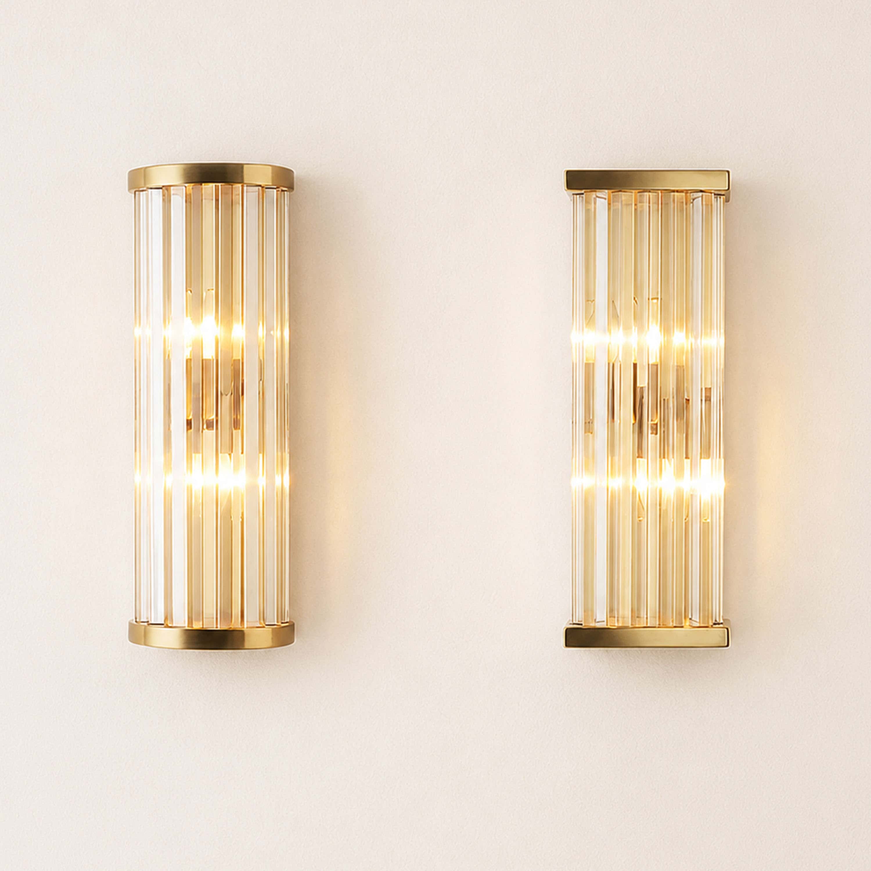 Aethon Crystal Linear Wall Sconce