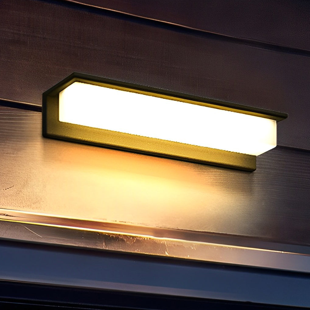 Summital Rectangular Waterproof Outdoor Wall Light