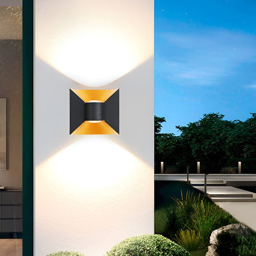 Sentinelume Square Outdoor Up Down Wall Light
