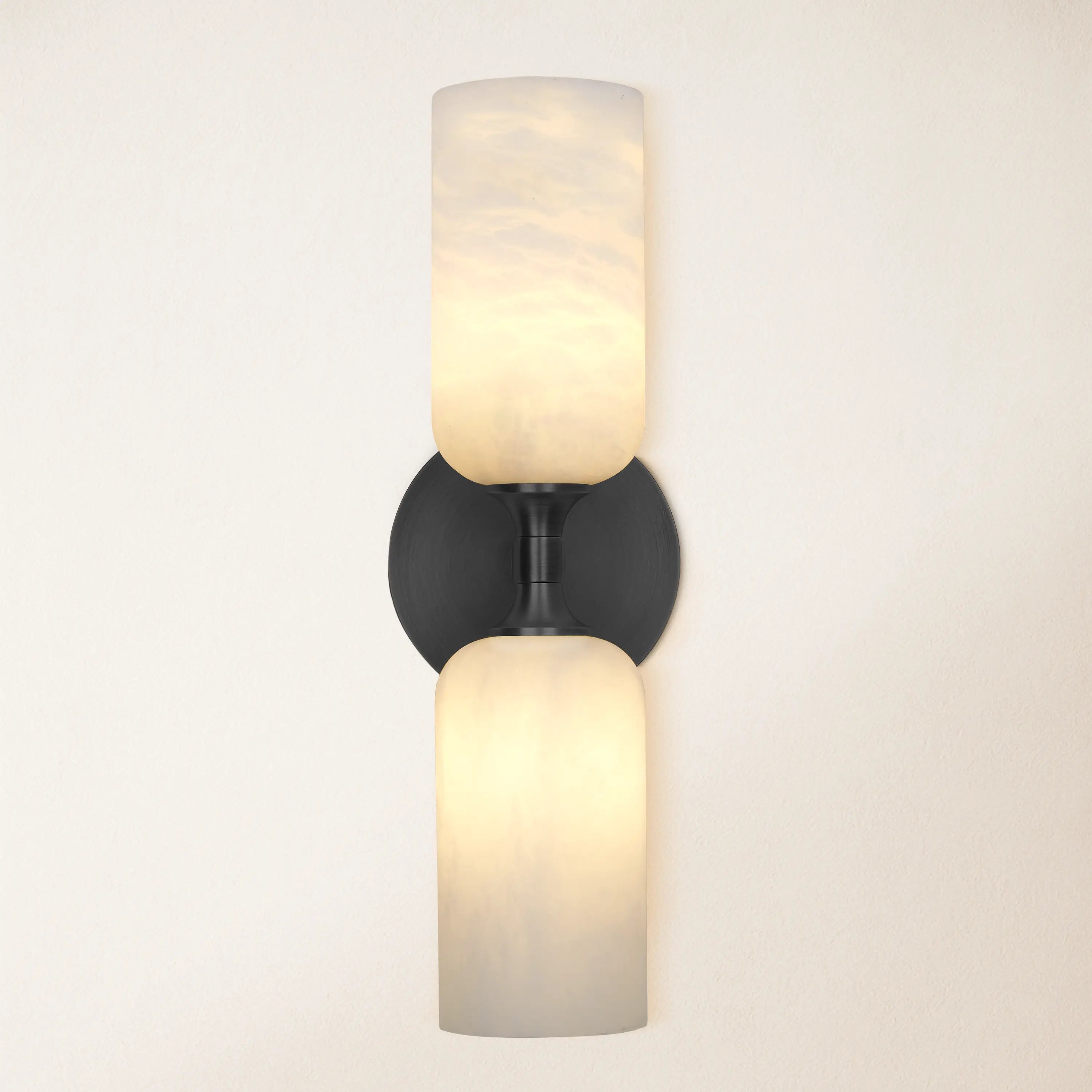 Axis Alabaster Wall Sconce 14"H