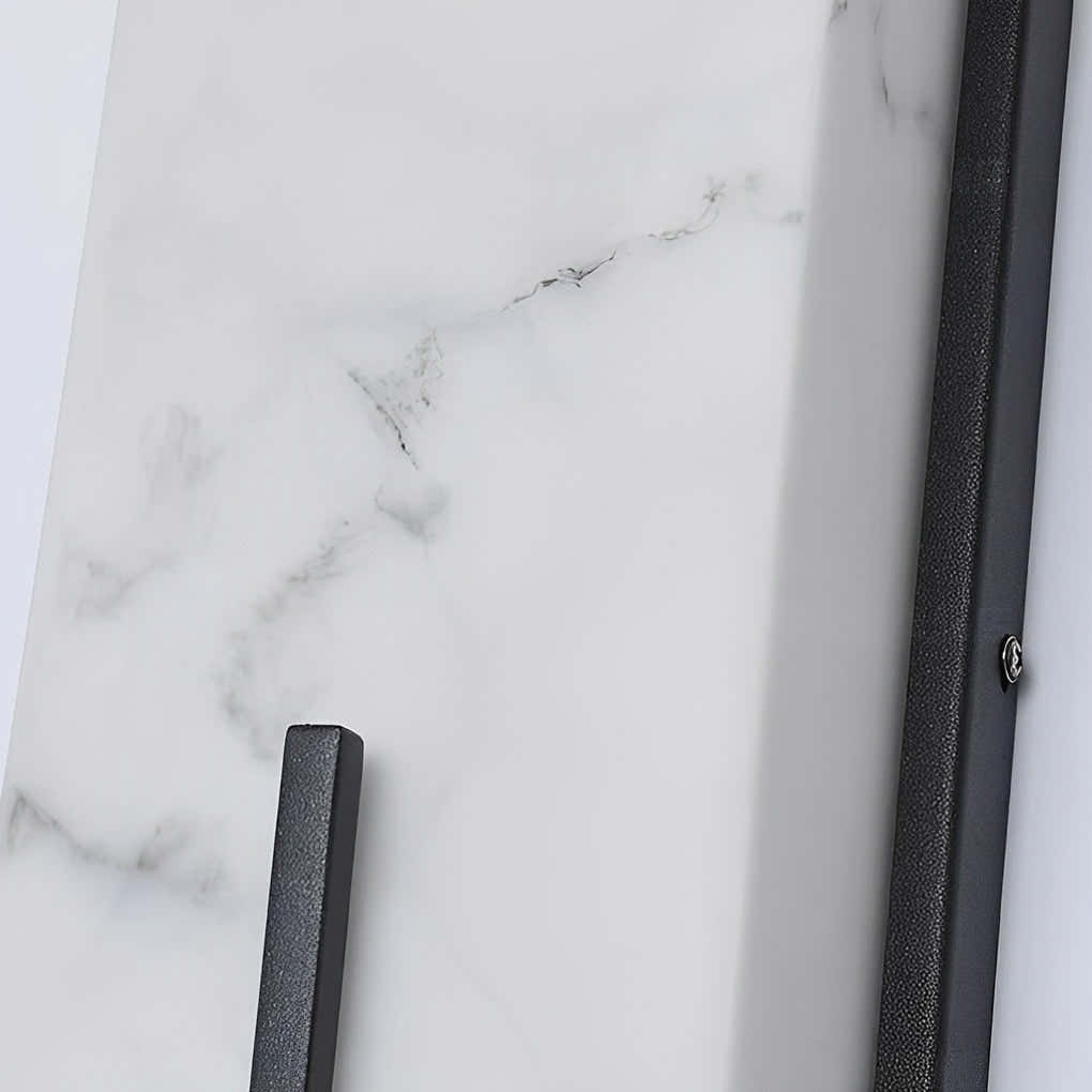 Noctilith Resin Rectangular Outdoor Wall Light