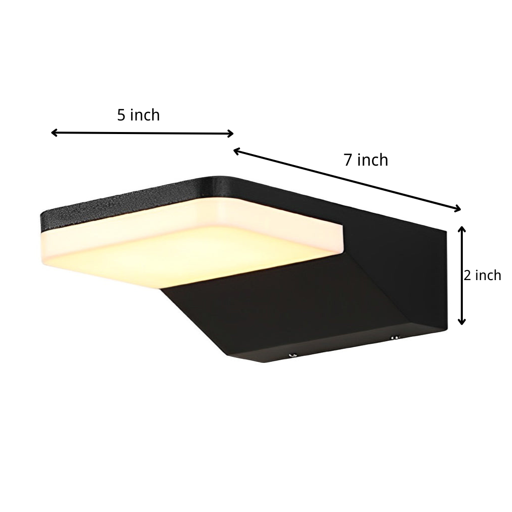 Stormgard Rectangular LED Outdoor Wall Light