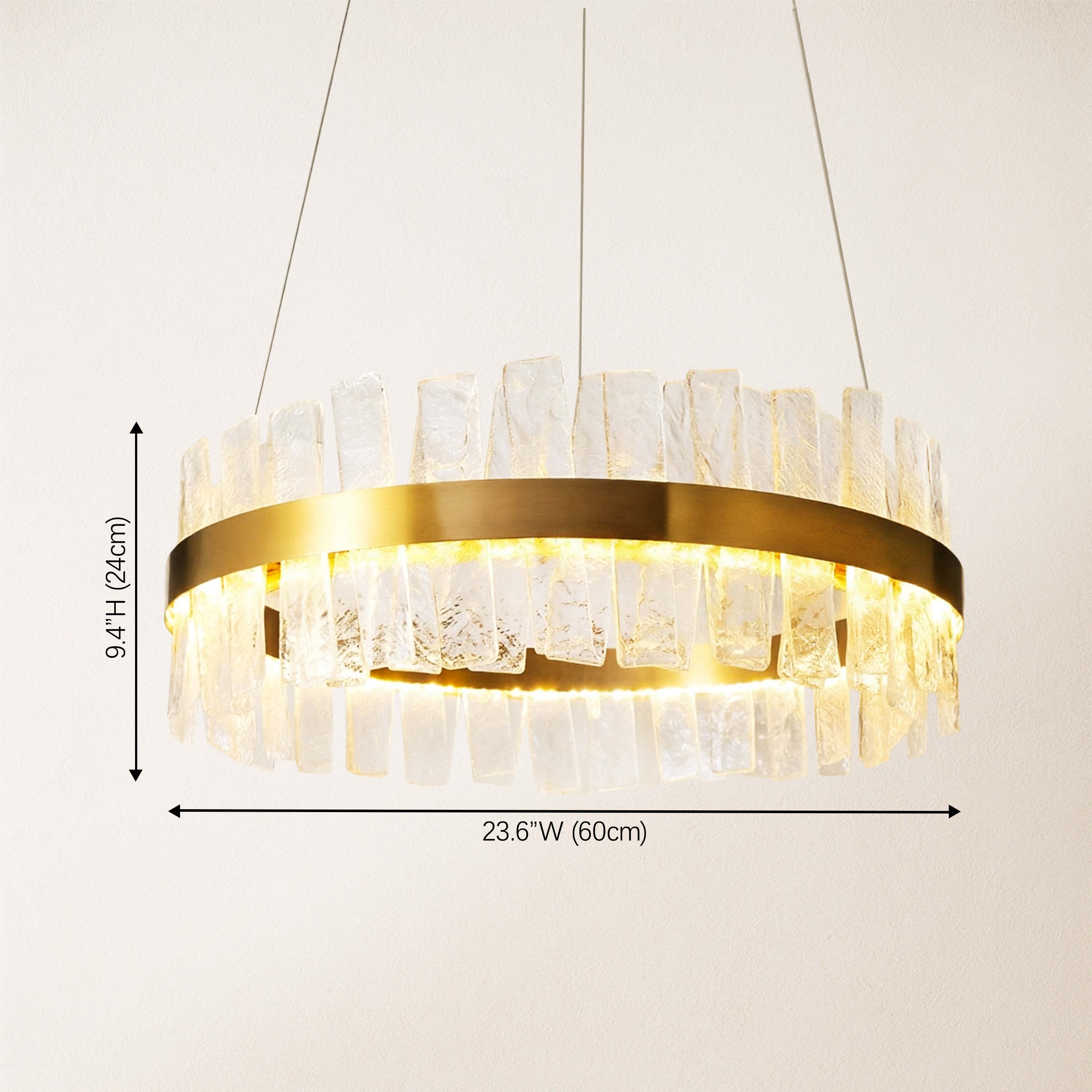 Virezza Crystal Round Chandelier