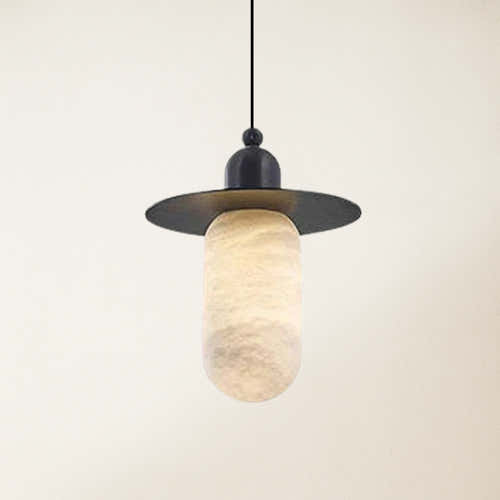 Bloom Alabaster Grace Pendant 8" H